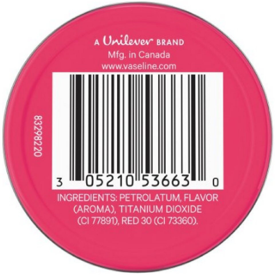 Vaseline Lip Therapy Lip Balm, Rosy Lips 0.6 oz (Pack of 2)