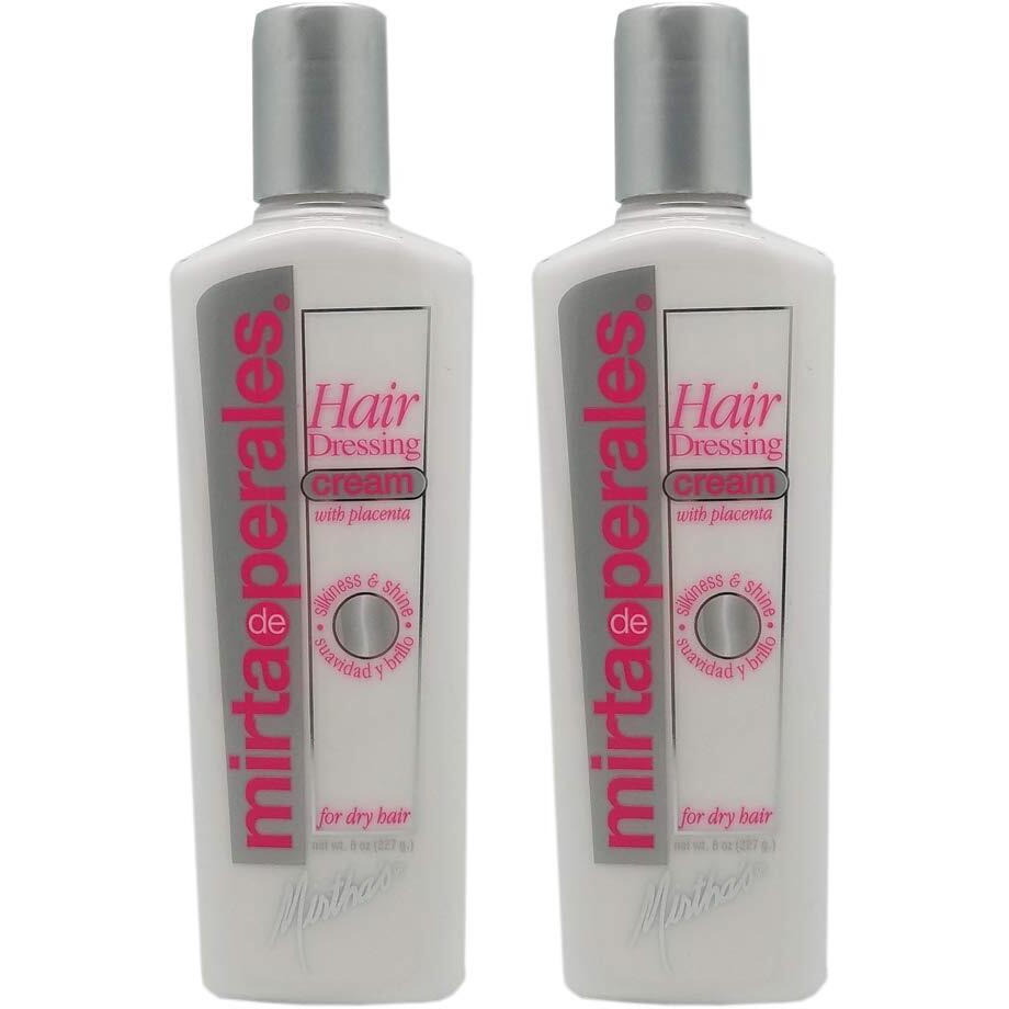 Mirta de Perales Cream Hairdressing With Placenta, 8 oz (Pack of 2)