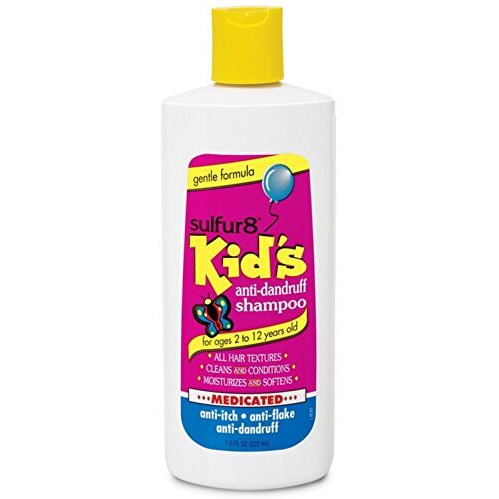 Sulfur8 Kids Medicated Anti Dandruff Shampoo, 7.5 Ounce