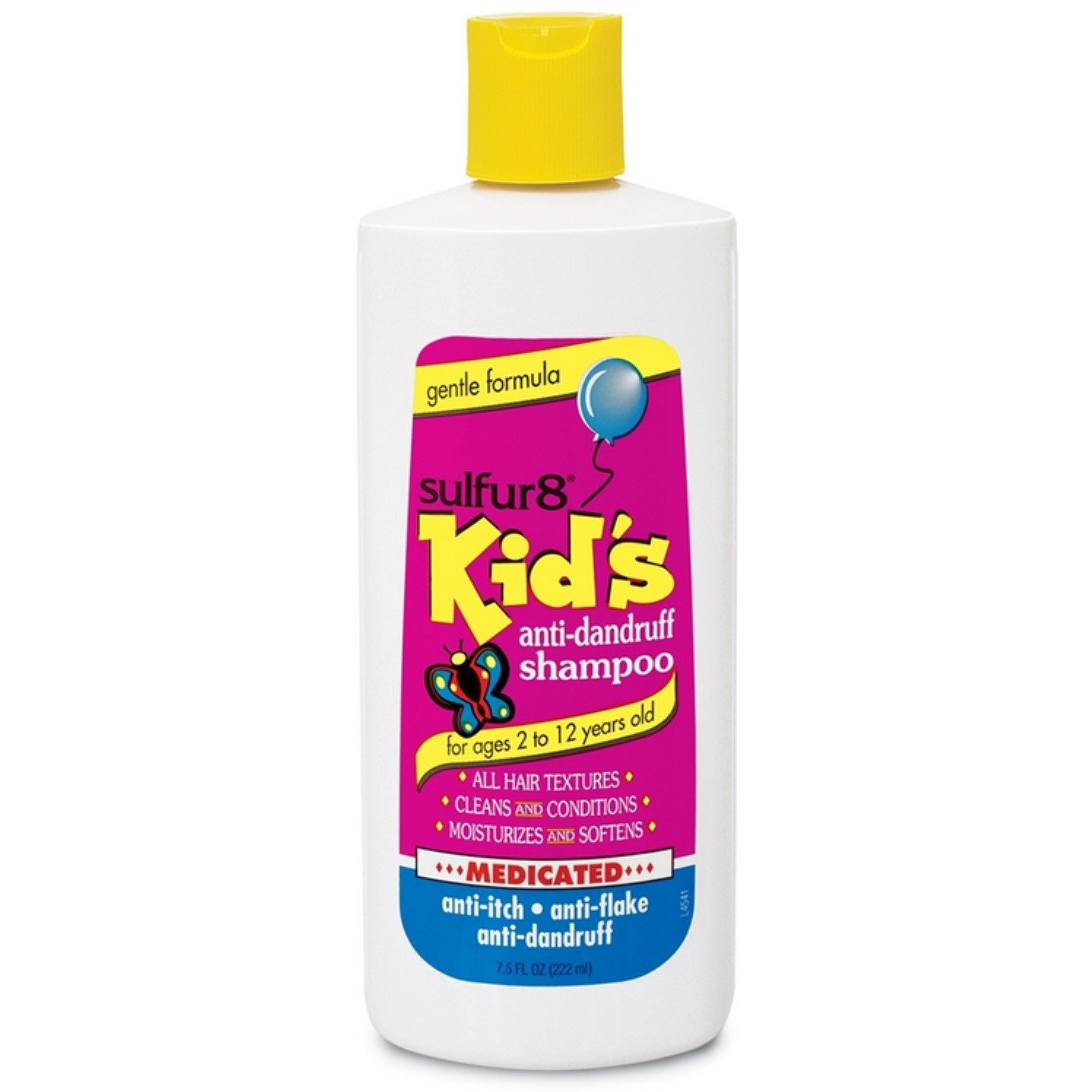 Sulfur8 Kids Medicated Anti Dandruff Shampoo, 7.5 Ounce