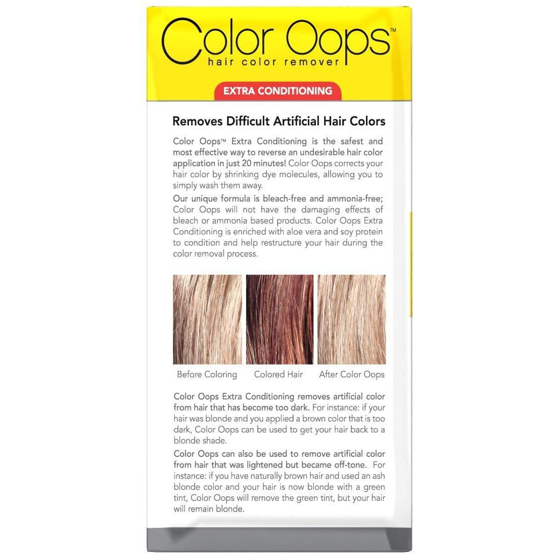 Developlus Color Oops Color Remover (Extra Conditioning) (2 Pack)