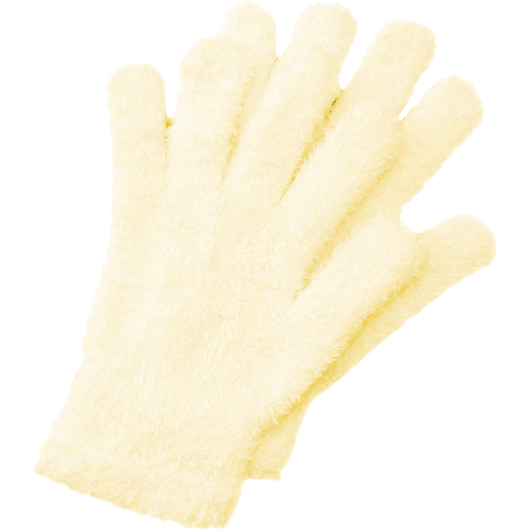 Bucky Spa Gloves - Aloe Infused -Pale Yellow