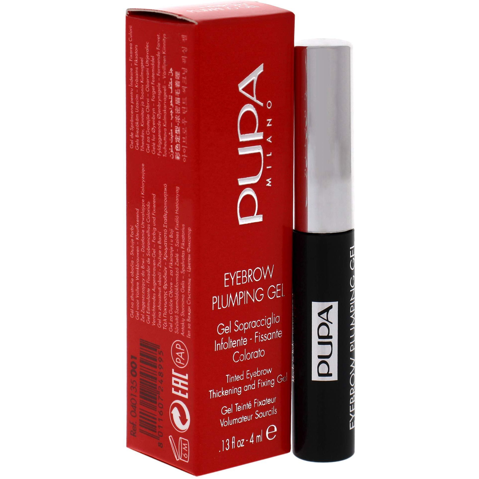 Eyebrow Plumping Gel - 001 Blonde by Pupa Milano for Women - 0.13 oz Eyebrow Gel