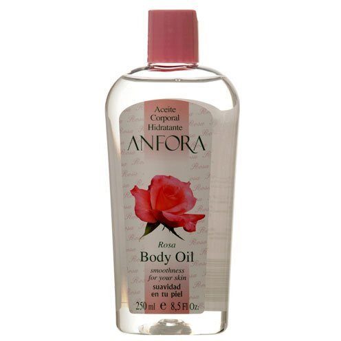 Anfora Aceite Corporal Rosa Body Oil, 8.5 Fluid Ounce