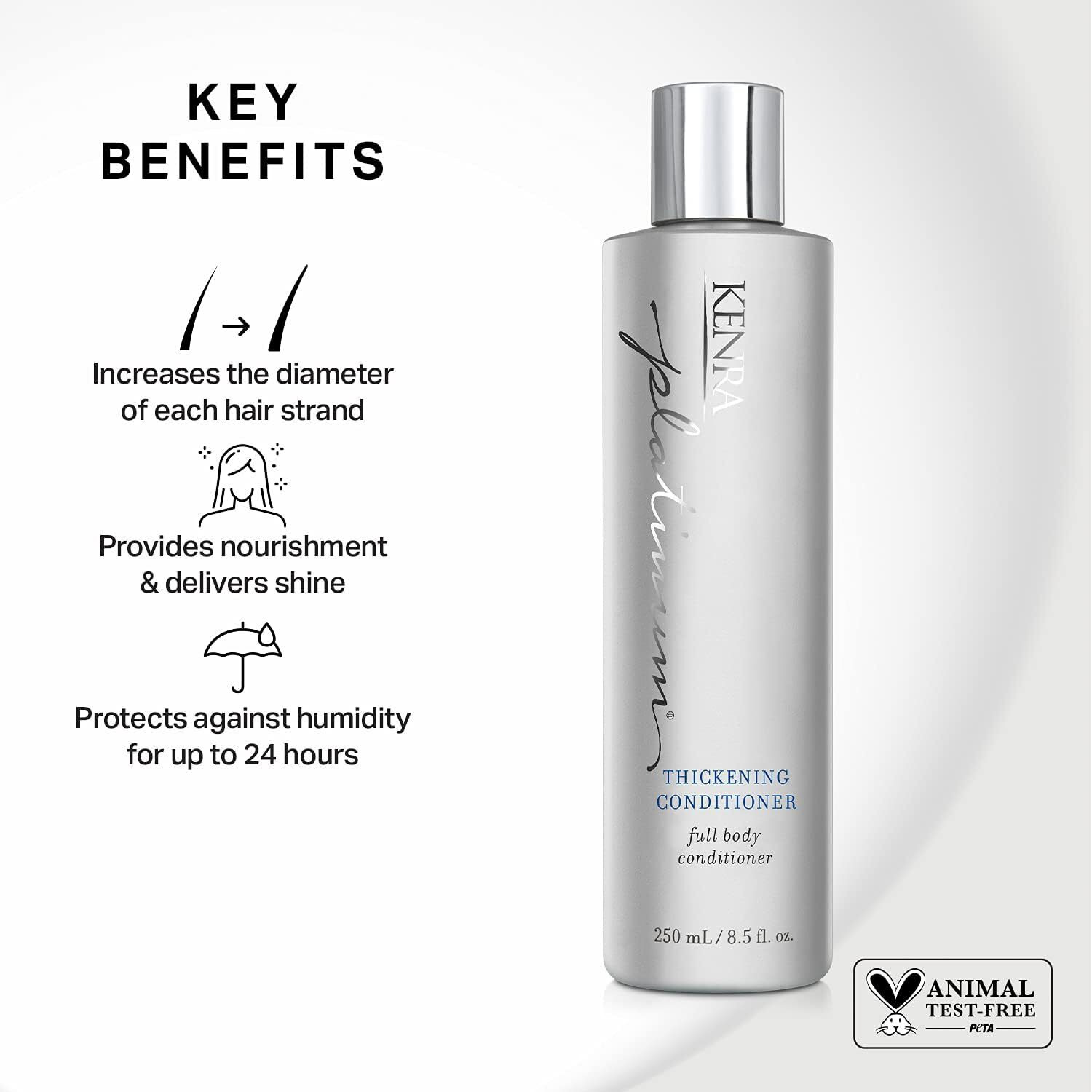 Platinum Thickening Conditioner by Kenra for Unisex - 8.5 oz Conditioner