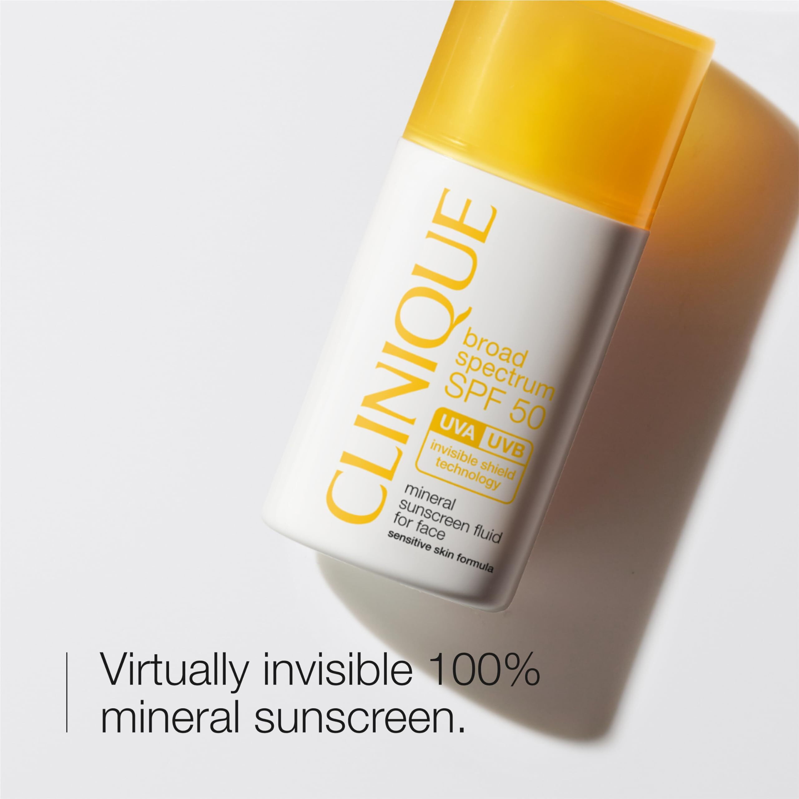 Mineral Sunscreen Fluid for Face SPF50 by Clinique for Women - 1 oz Sunscreen