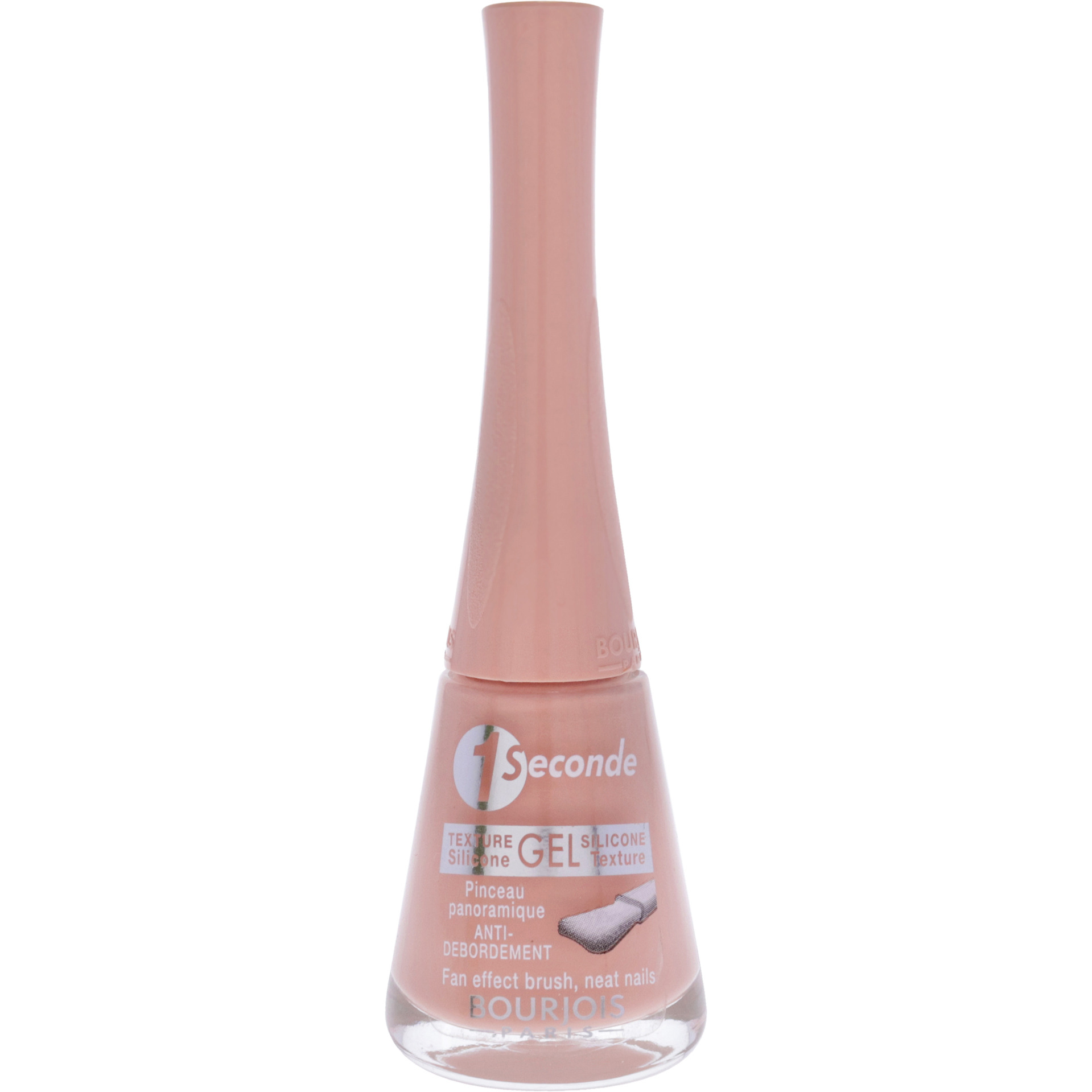 1 Seconde - 52 Jamais Saumon Vernis by Bourjois for Women - 0.3 oz Nail Polish