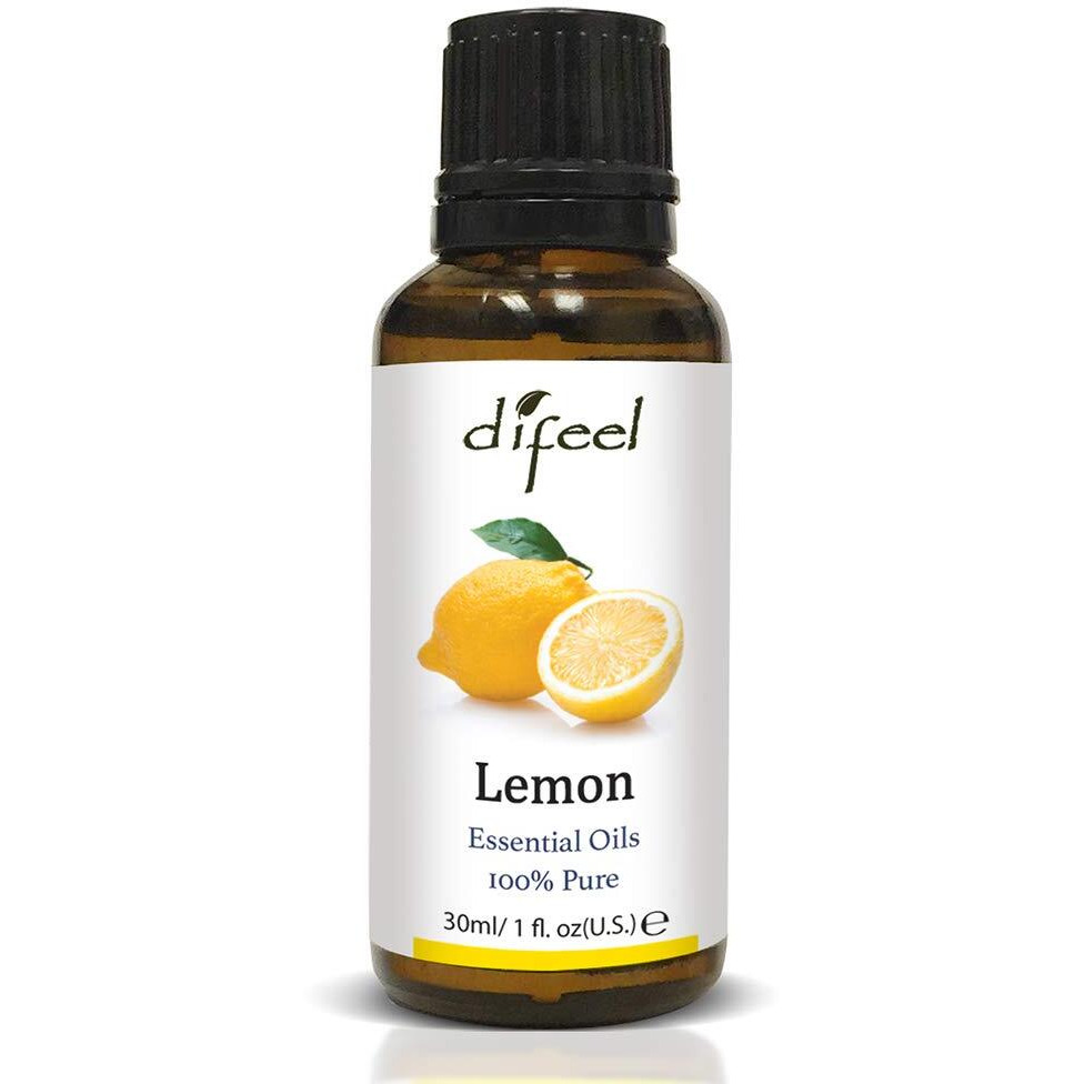 Difeel Essential Oils 100% Pure Lemon Oil 1 Ounce