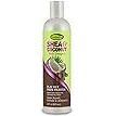 Grohealthy Shea & Coconut Flat Out Fighter Cream for Flyaway & Frizzy Hair - Helps Smooth, Repair, Rebuild, & Moisturize with Omega 3 & Coconut Oil, Sulfate-Free - 8 Ounce, Single
