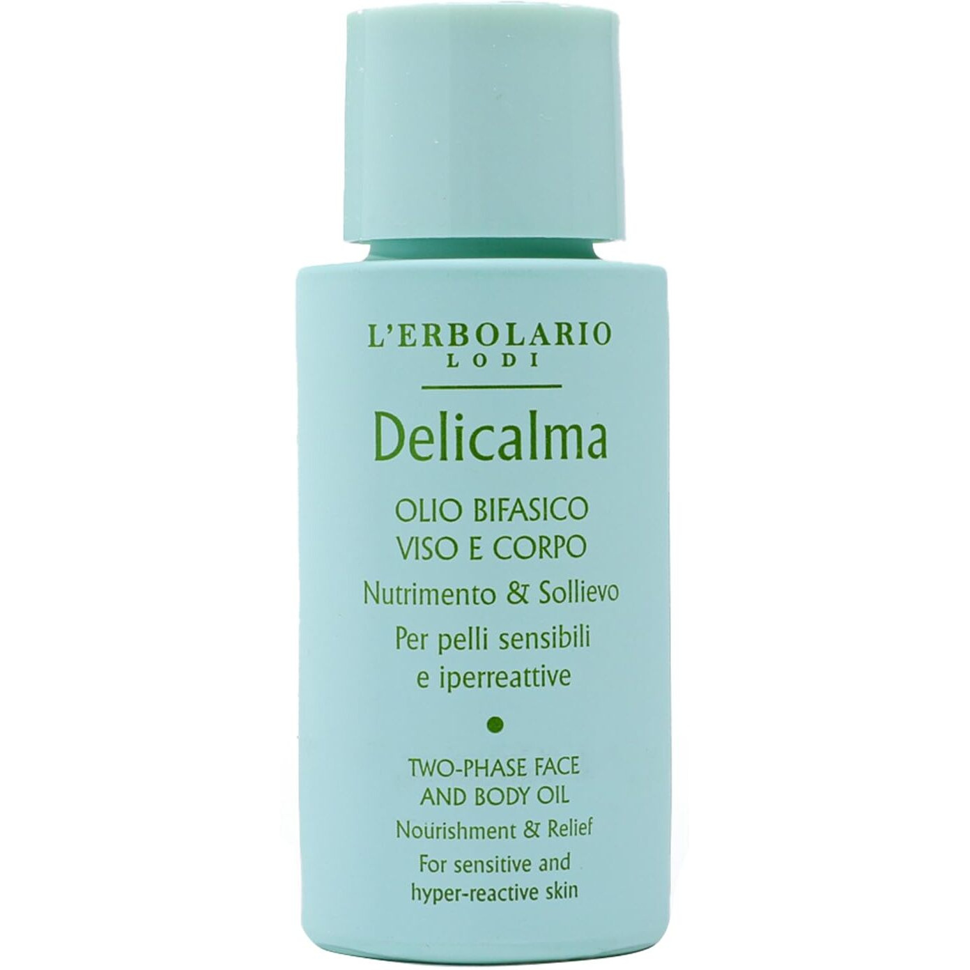 Delicalma Two-Phase Face and Body Oil by LErbolario for Unisex - 1 oz Oil