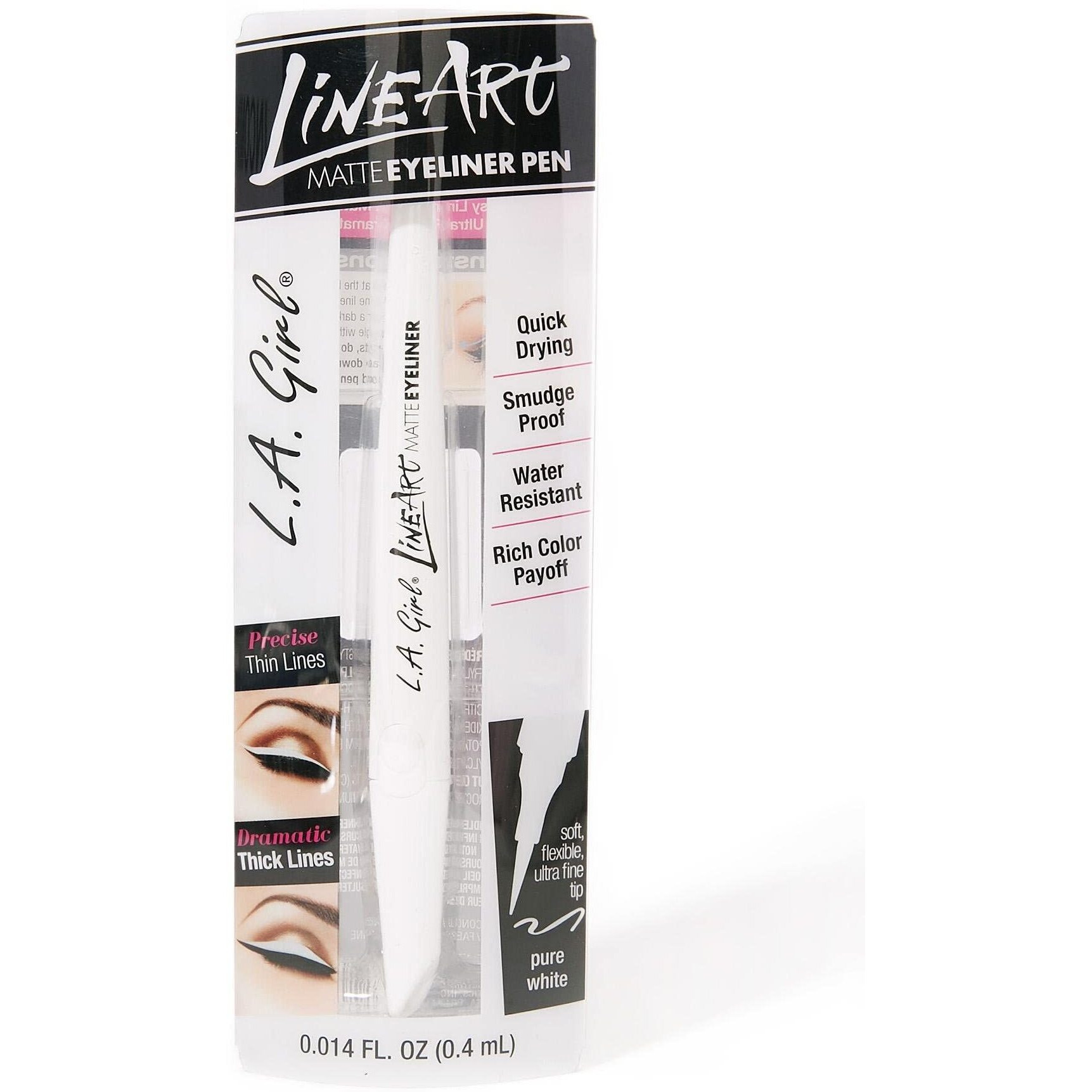 LA gIRL Line Art Matte Eyeliner(D0102H2cZY7)