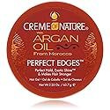 Creme Of Nature Argan Oil Perfect Edges Ctrl 2.25oz Jar (2 Pack) by Creme of Nature