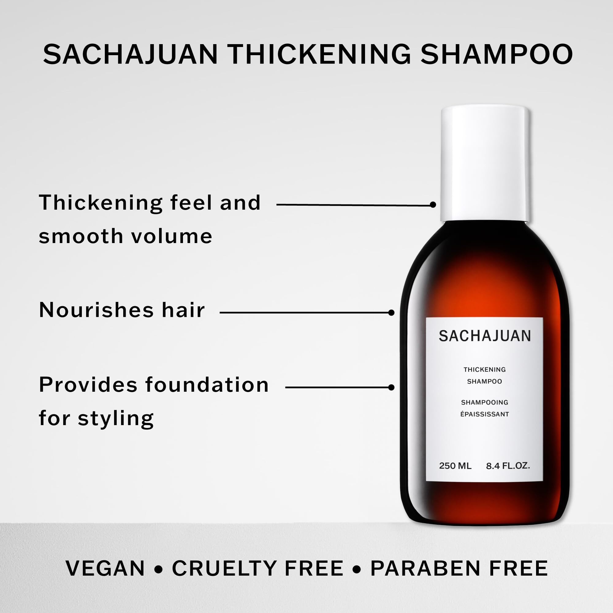 Thickening Shampoo by Sachajuan for Unisex - 8.4 oz Shampoo