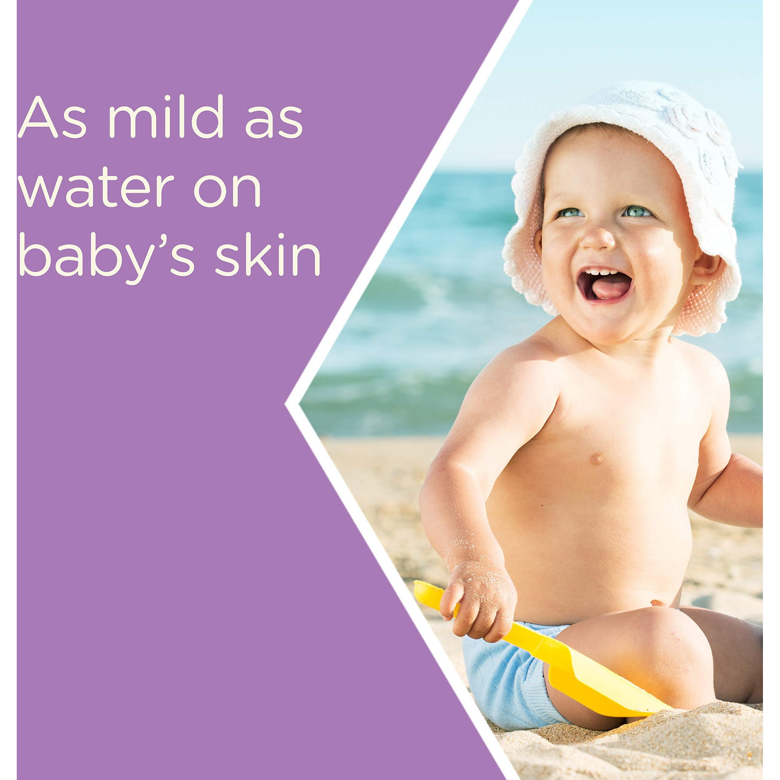 Aveeno Baby Continuous Protection Zinc Oxide Mineral Sunscreen Lotion for Sensitive Skin with Broad Spectrum SPF 50, Tear-Free, Sweat- & Water-Resistant, Travel-Size, 3 fl. Oz