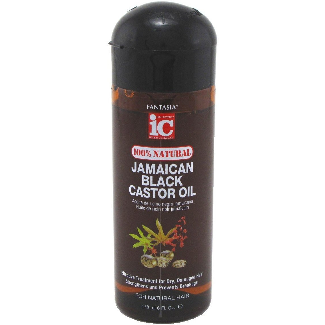 Fantasia Jamaican Black Castor Oil 6oz (3 Pack)