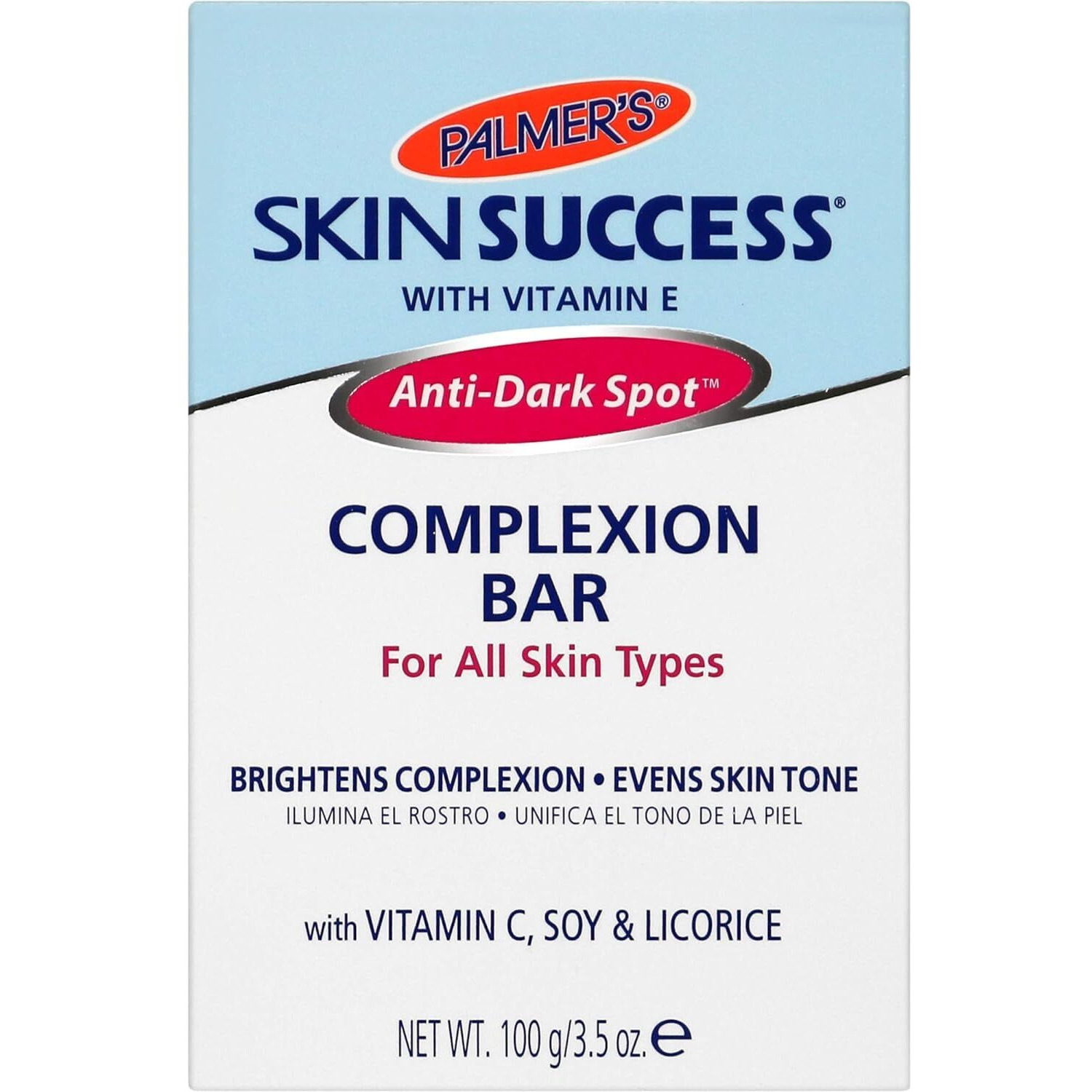 Palmer's Skin Success Anti-Dark Spot Complexion Bar, 3.50 oz (Pack of 4)