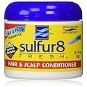 Sulfur8 Fresh Medicated Hair & Scalp Conditioner, 3.8 oz (Pack of 3)