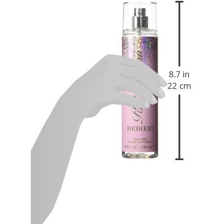 Paris Hilton Heiress by Paris Hilton Body Mist 8 oz(D0102HAXK9V.)