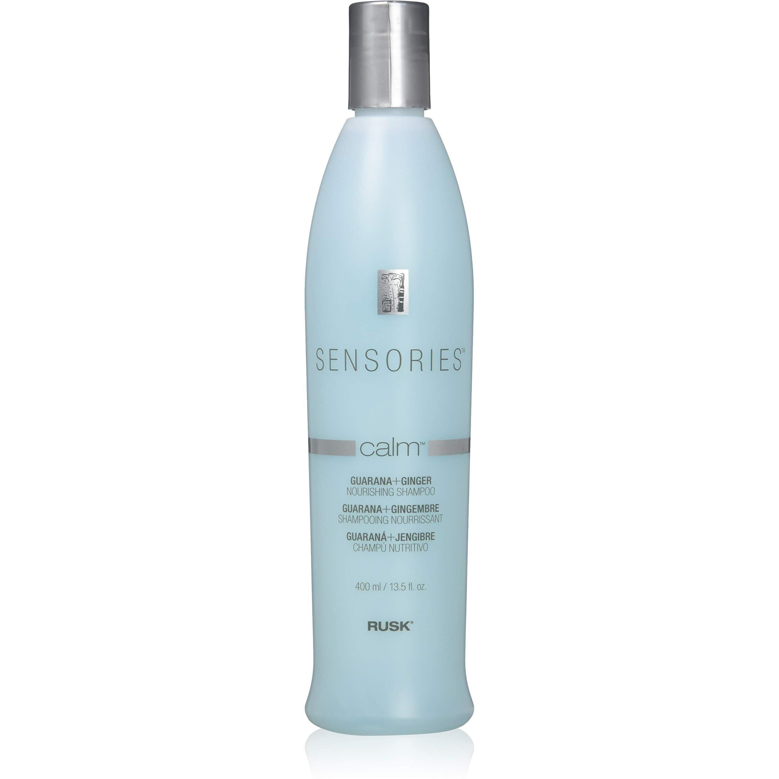 Sensories Calm Guarana and Ginger Nourishing Shampoo by Rusk for Unisex - 13.5 oz Shampoo