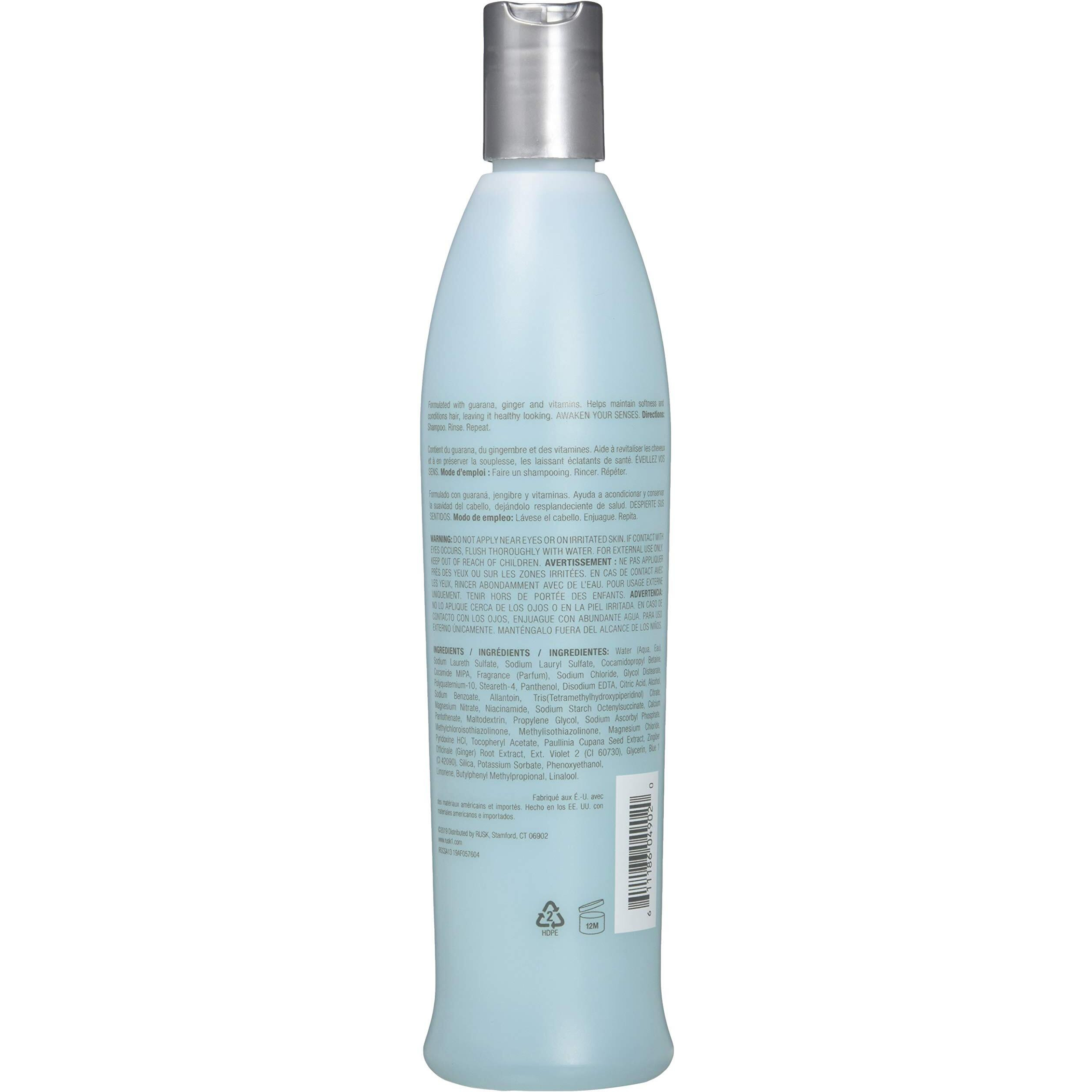 Sensories Calm Guarana and Ginger Nourishing Shampoo by Rusk for Unisex - 13.5 oz Shampoo