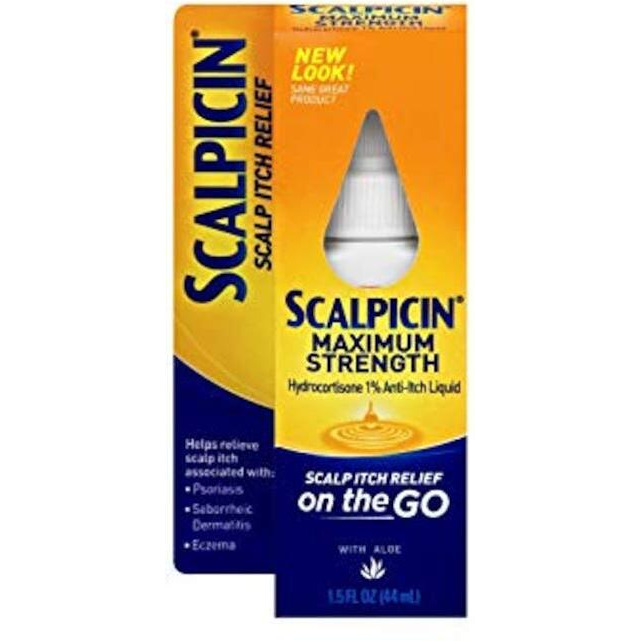 Scalpicin Maximum Strength Scalp Itch Relief, 1.5 Ounce