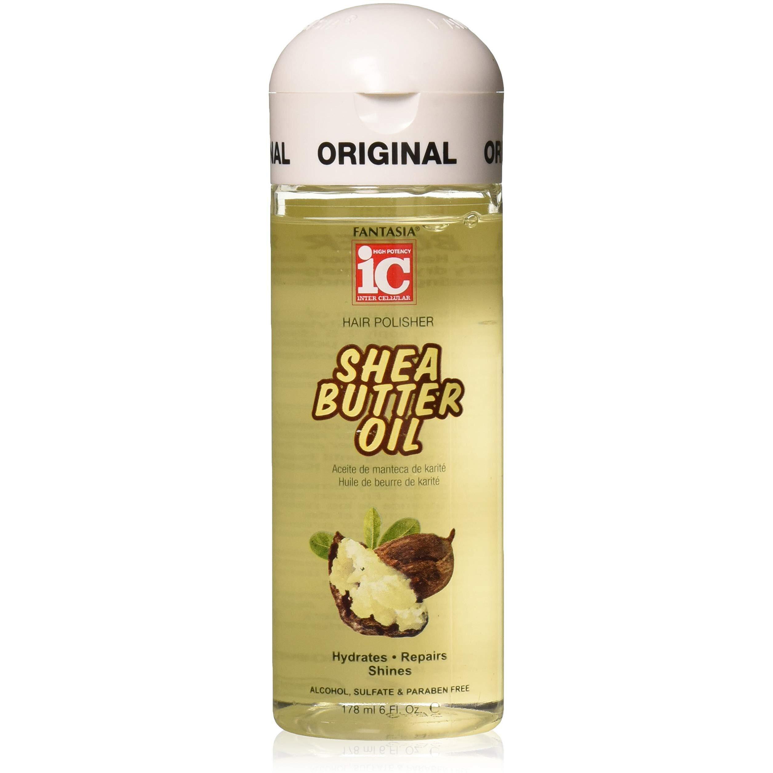 Fantasia Ic Hair Polisher 6oz Shea Butter Oil (2 Pack)