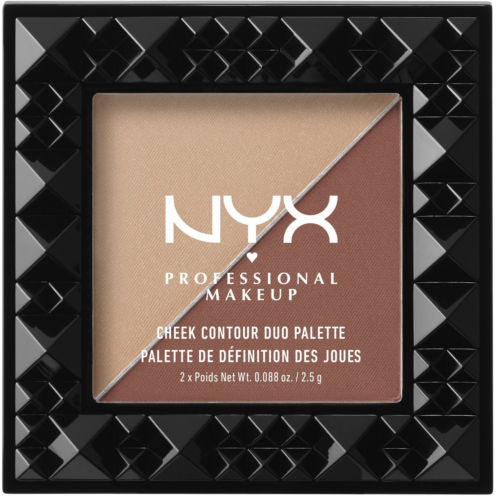 NYX cheek contour Duo Palette(D0102H2cK2Y)