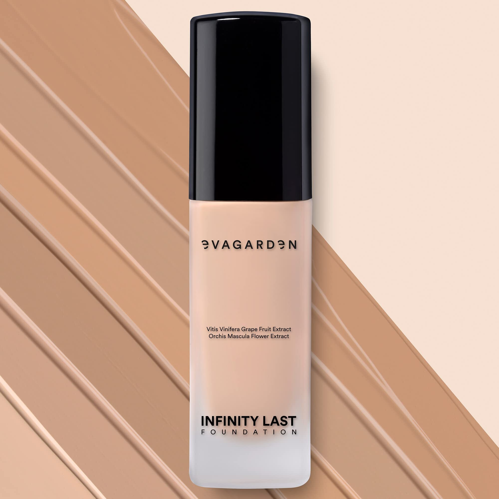 Infinity Last Foundation - 264 Warm Beige by Evagarden for Women - 1.01 oz Foundation