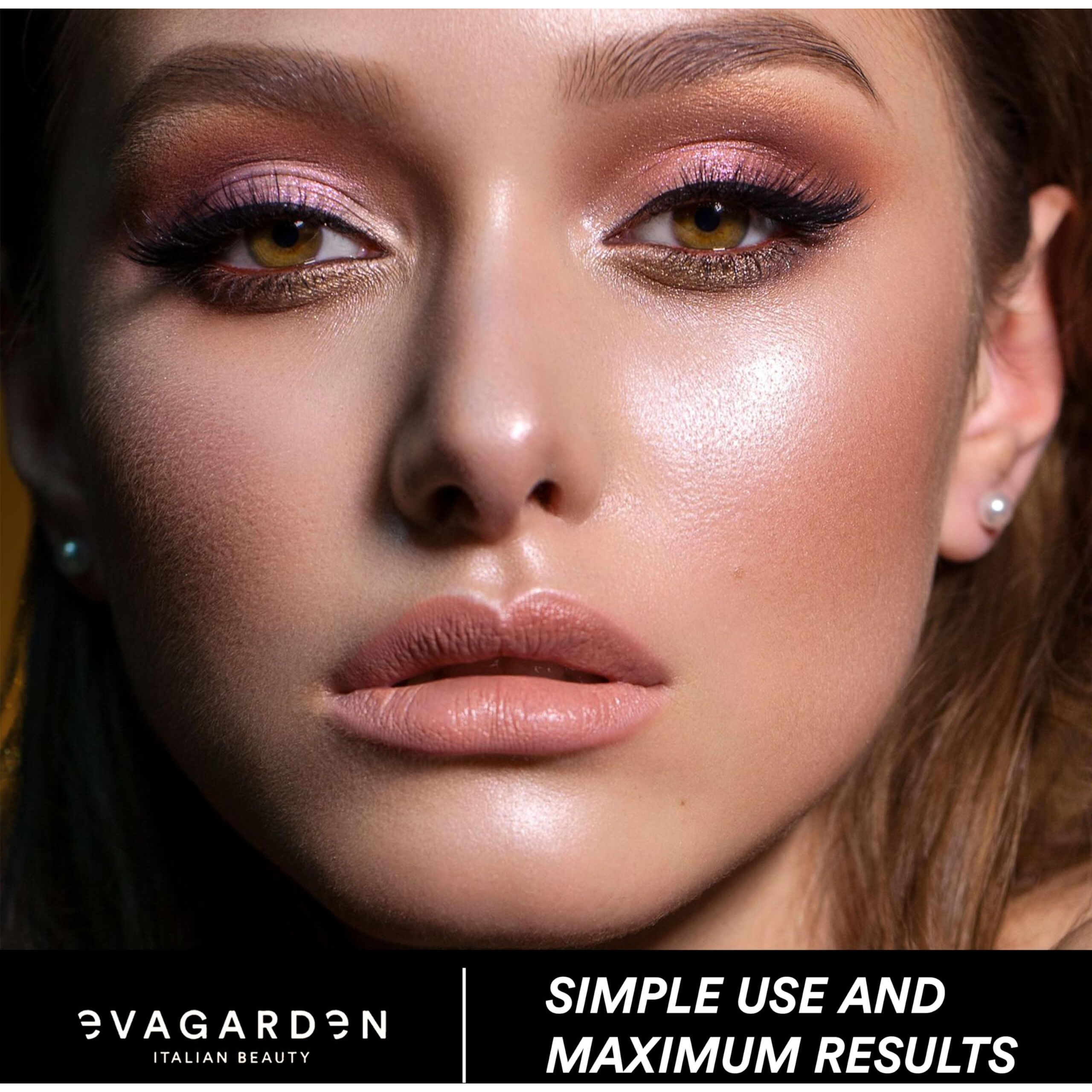 Ultra Lasting Lip Cream - 717 Crimson Red by Evagarden for Women - 0.13 oz Lipstick