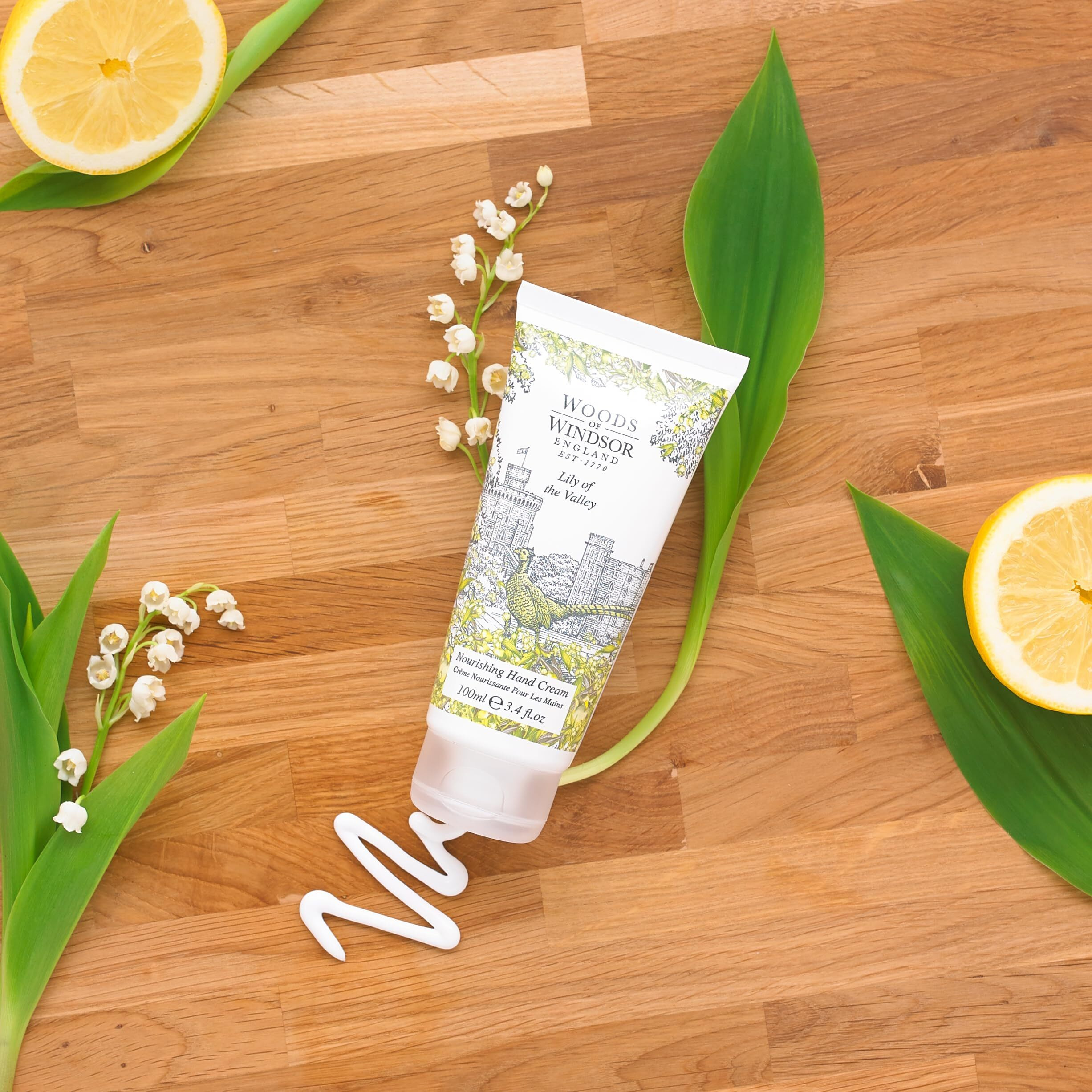 Lily of the Valley (Woods of Windsor) by Woods of Windsor Nourishing Hand Cream 3.4 oz(D0102HA5LP7.)