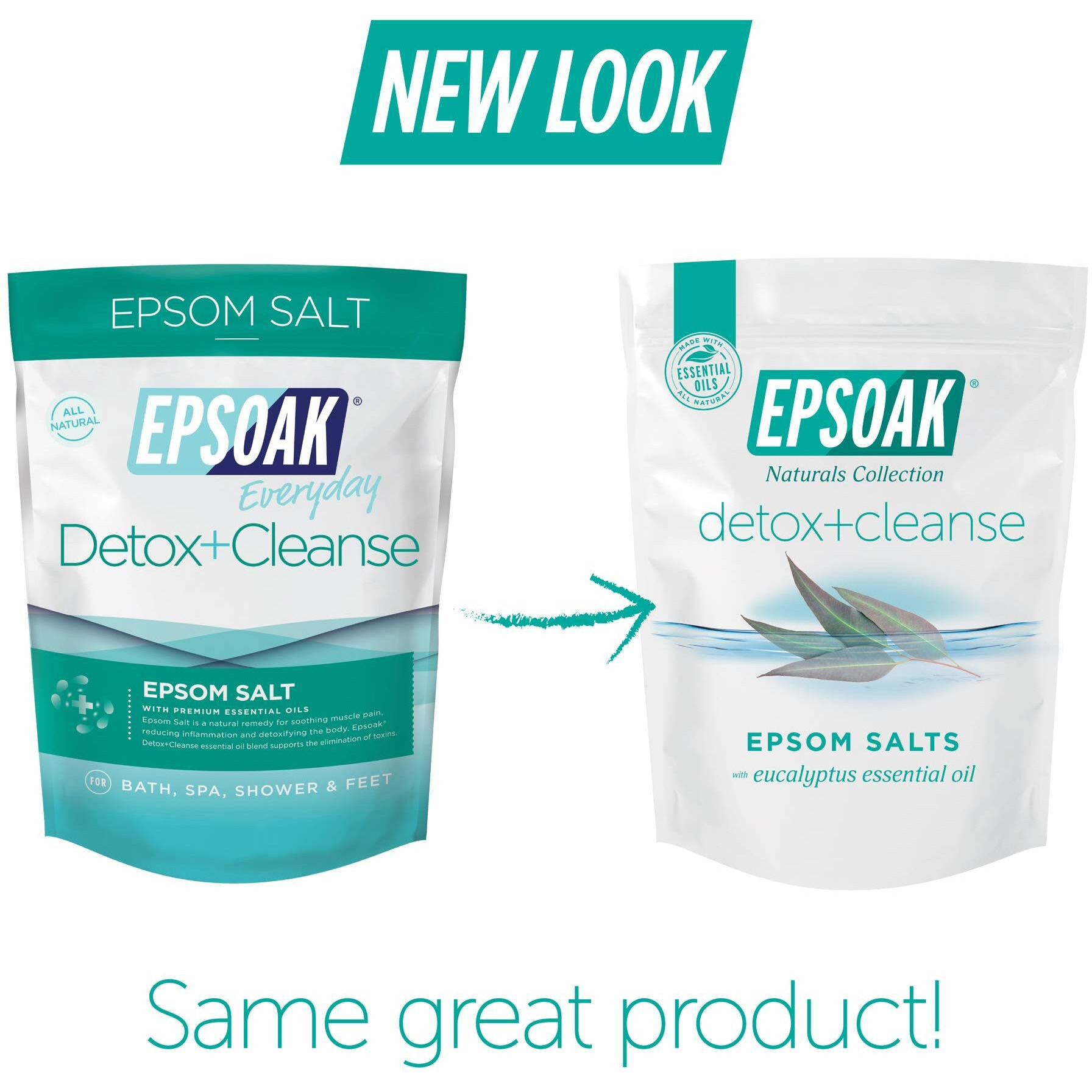 Epsoak - Epsm Salt Eeo Dtoxcleanse - case Of 6 - 2 Lb(D0102H5NWZ6)