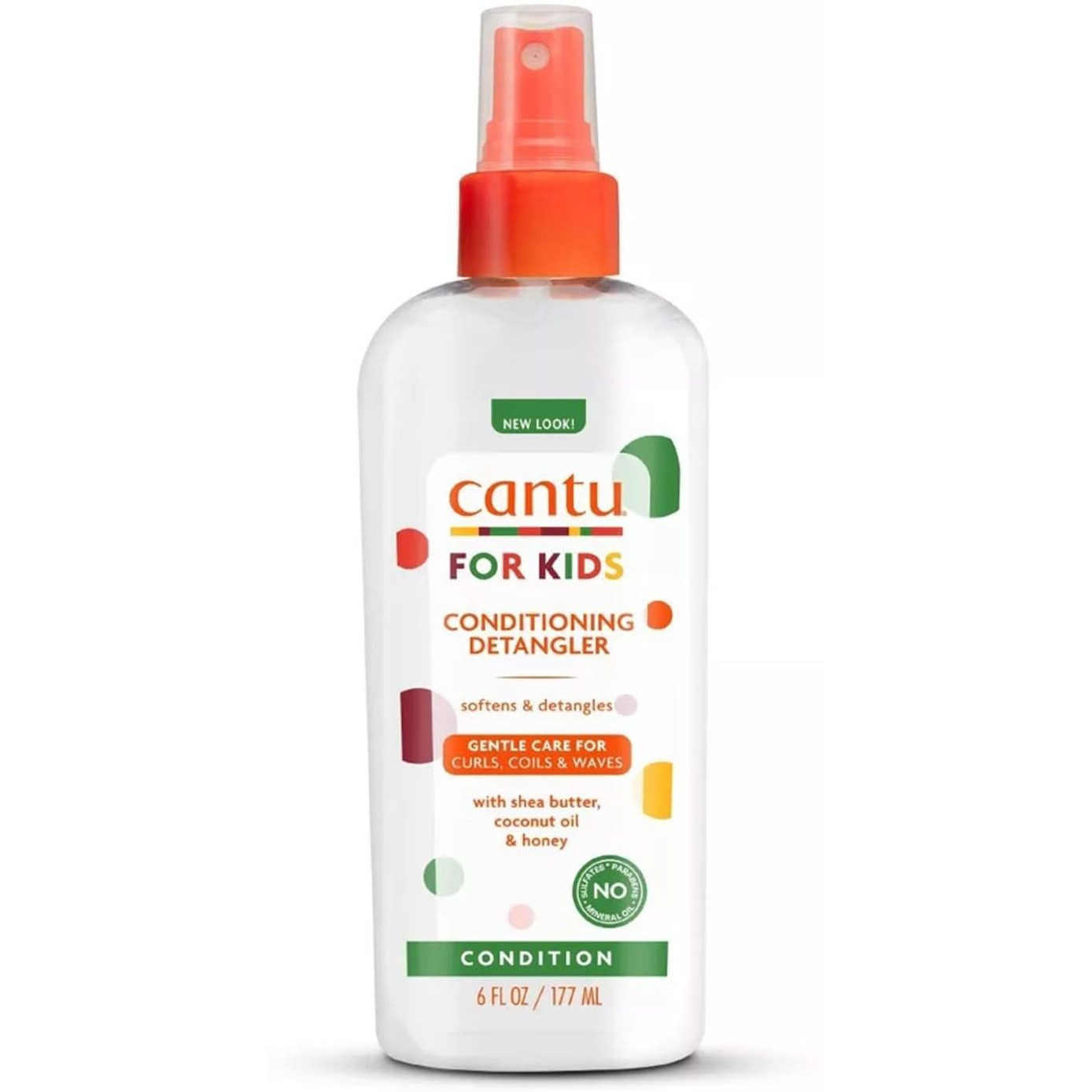 Cantu Care for Kids Conditioning Detangler, Coconut, 6 Fl Oz