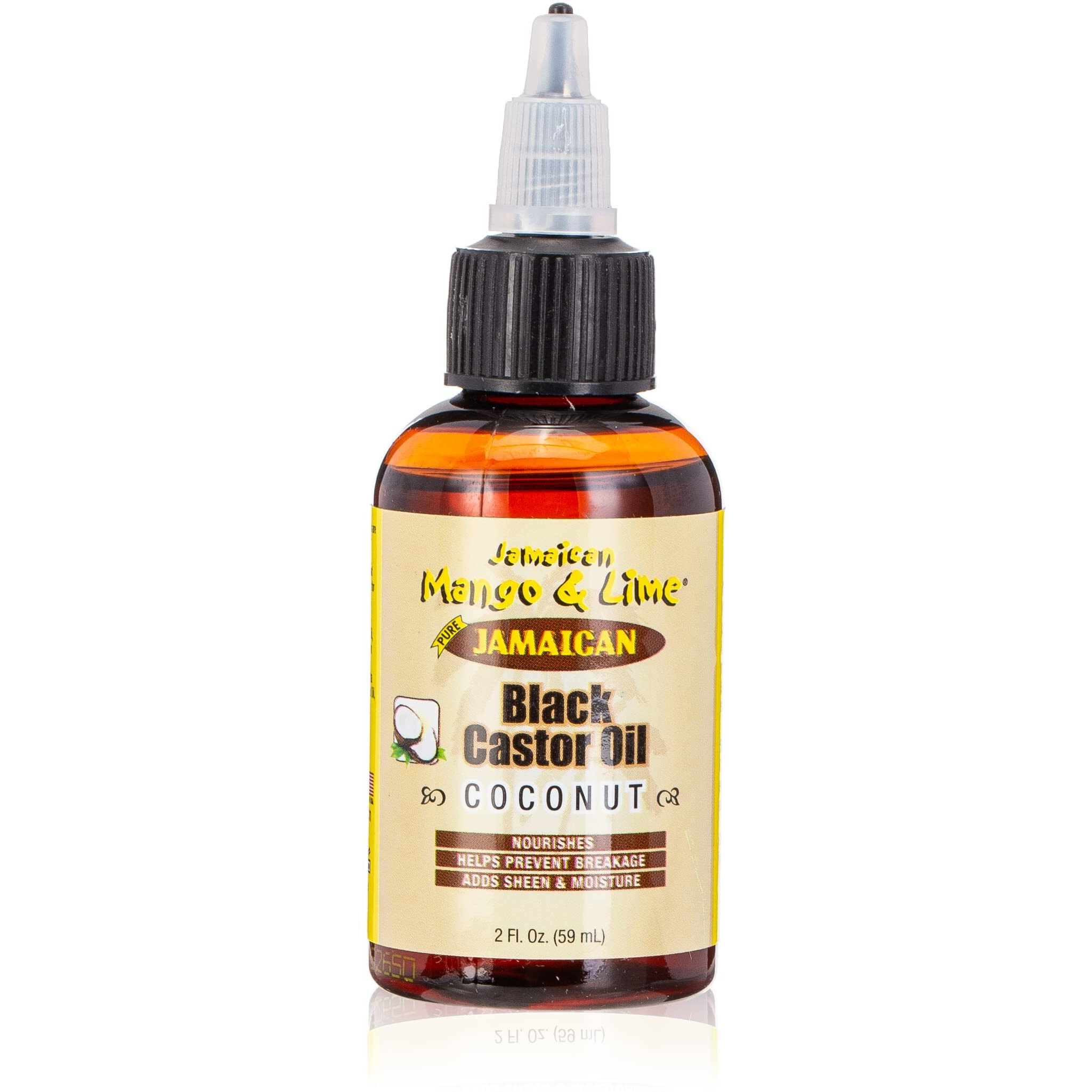 Jamaican Mango & Lime Black Castor Oil, 2 Fl Oz