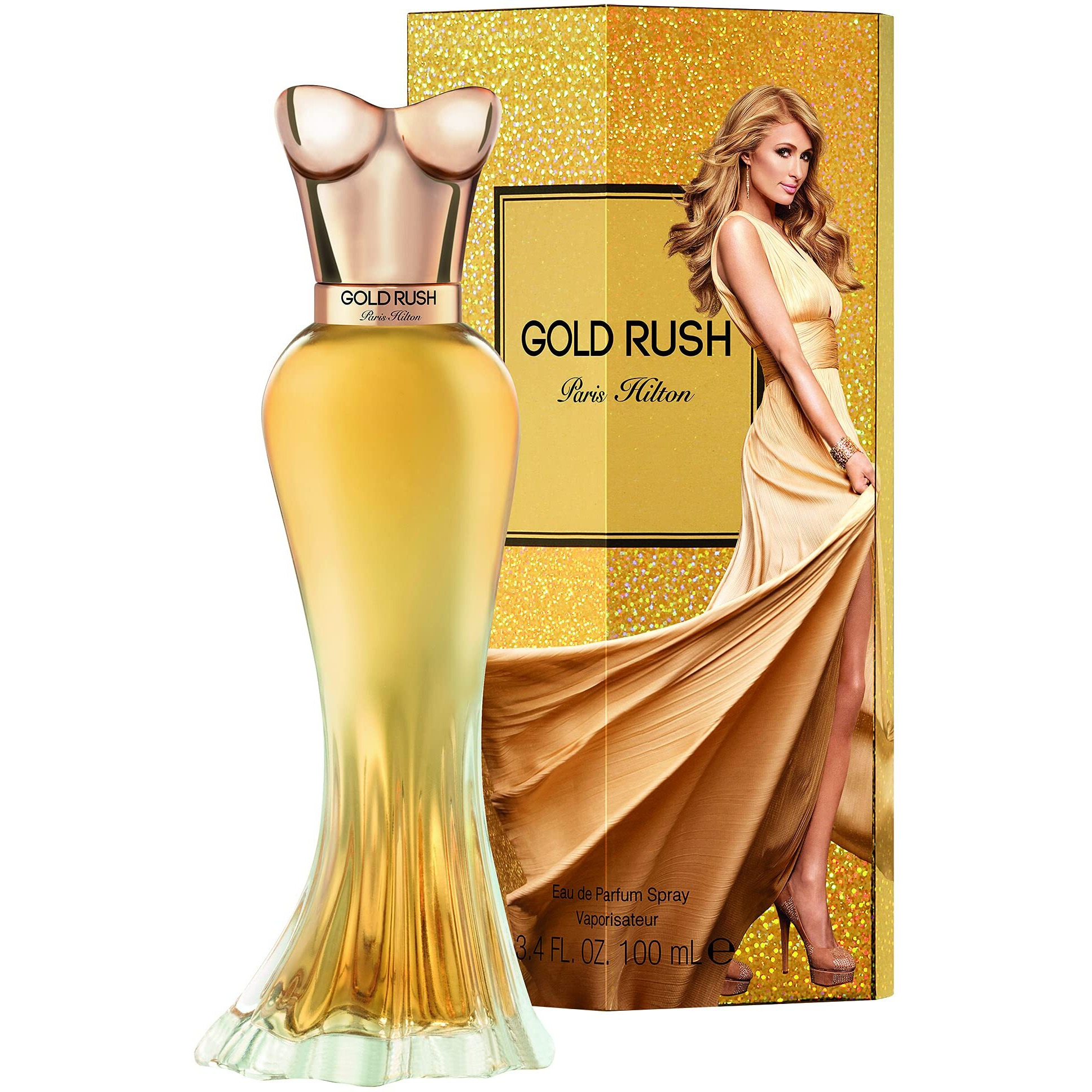 Gold Rush by Paris Hilton for Women - 3.4 oz EDP Spray