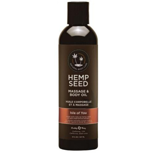 Earthly Body Hemp Massage Oil Isle Of You 8oz(D0102H5IWBV.)