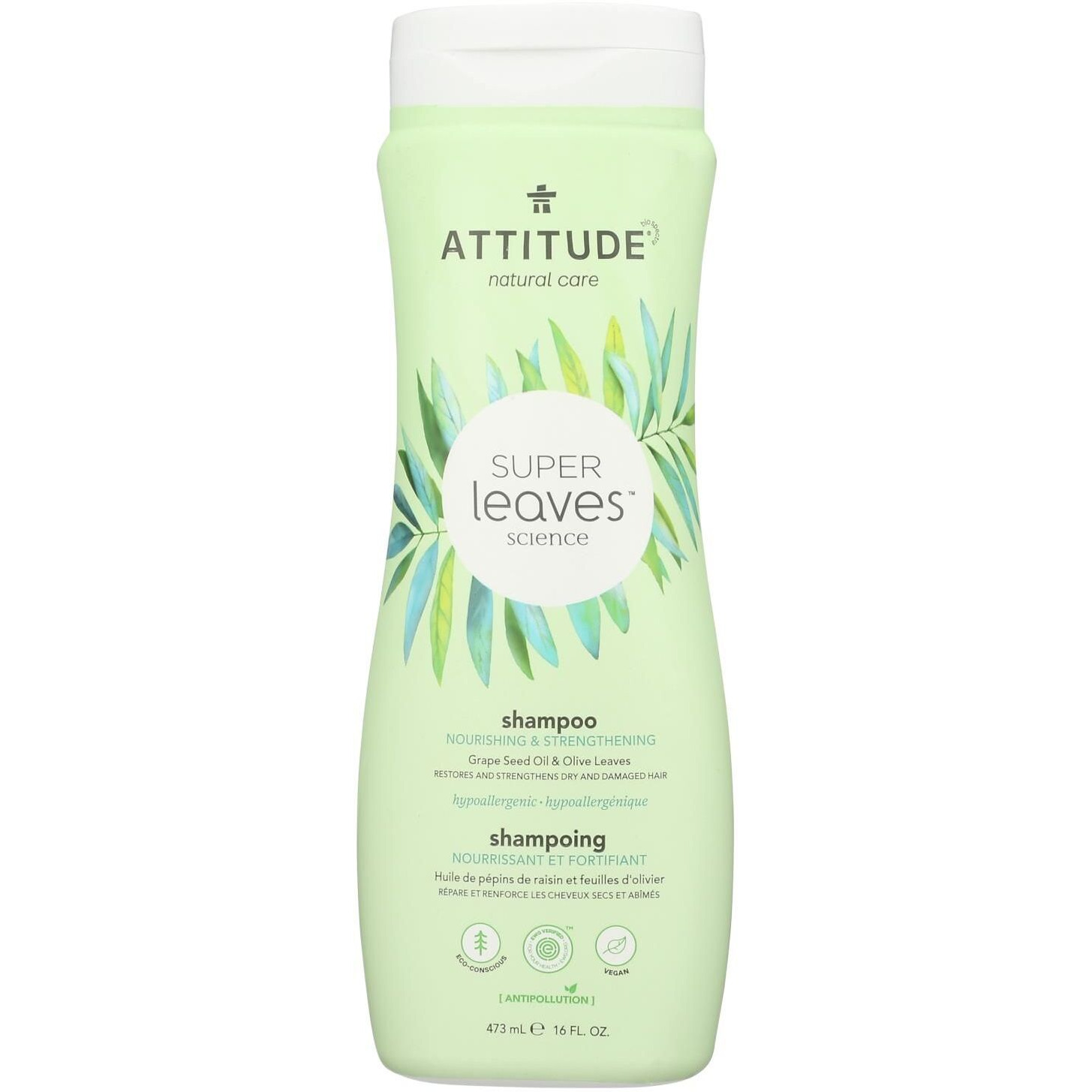 Attitude - Shampoo Nourish Strength - 1 Each 1-16 Oz(D0102H54S7P)