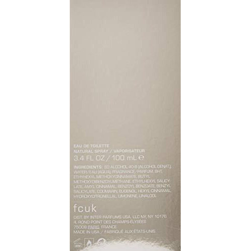FCUK Connect by French Connection, 3.4 oz Eau De Toilette Spray for Women