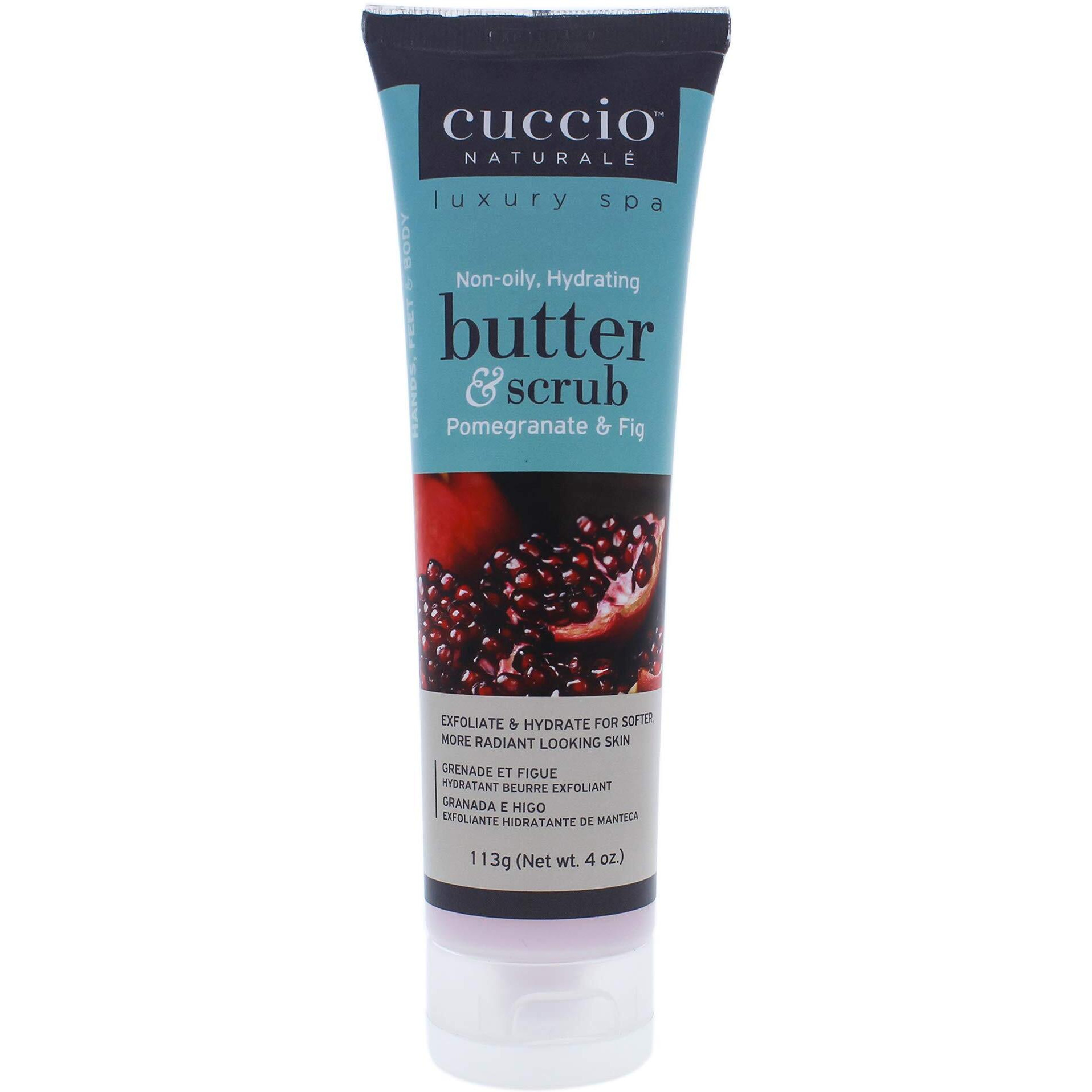 Butter and Scrub - Pomegranate and Fig by Cuccio Naturale for Unisex - 4 oz Scrub
