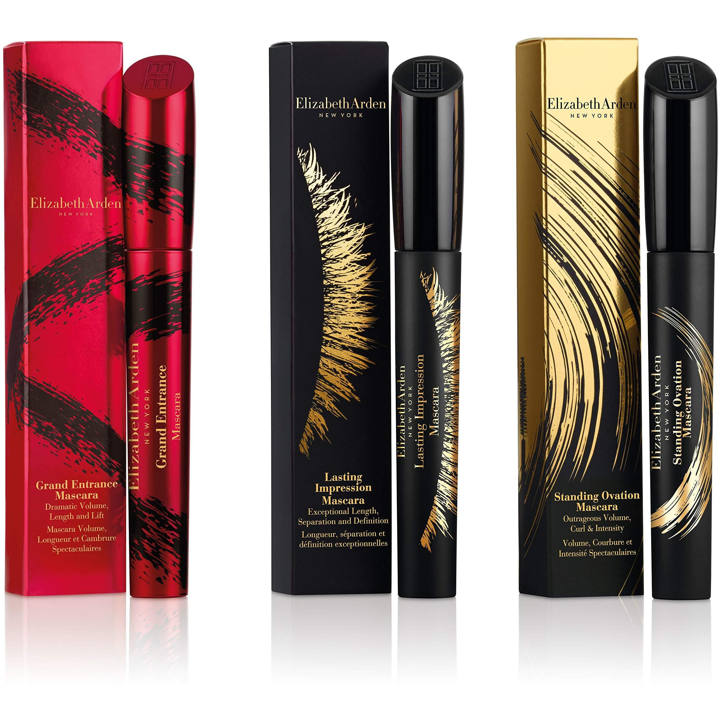 Elizabeth Arden by Elizabeth Arden, .3 oz Lasting Impression Mascara - Lasting Black