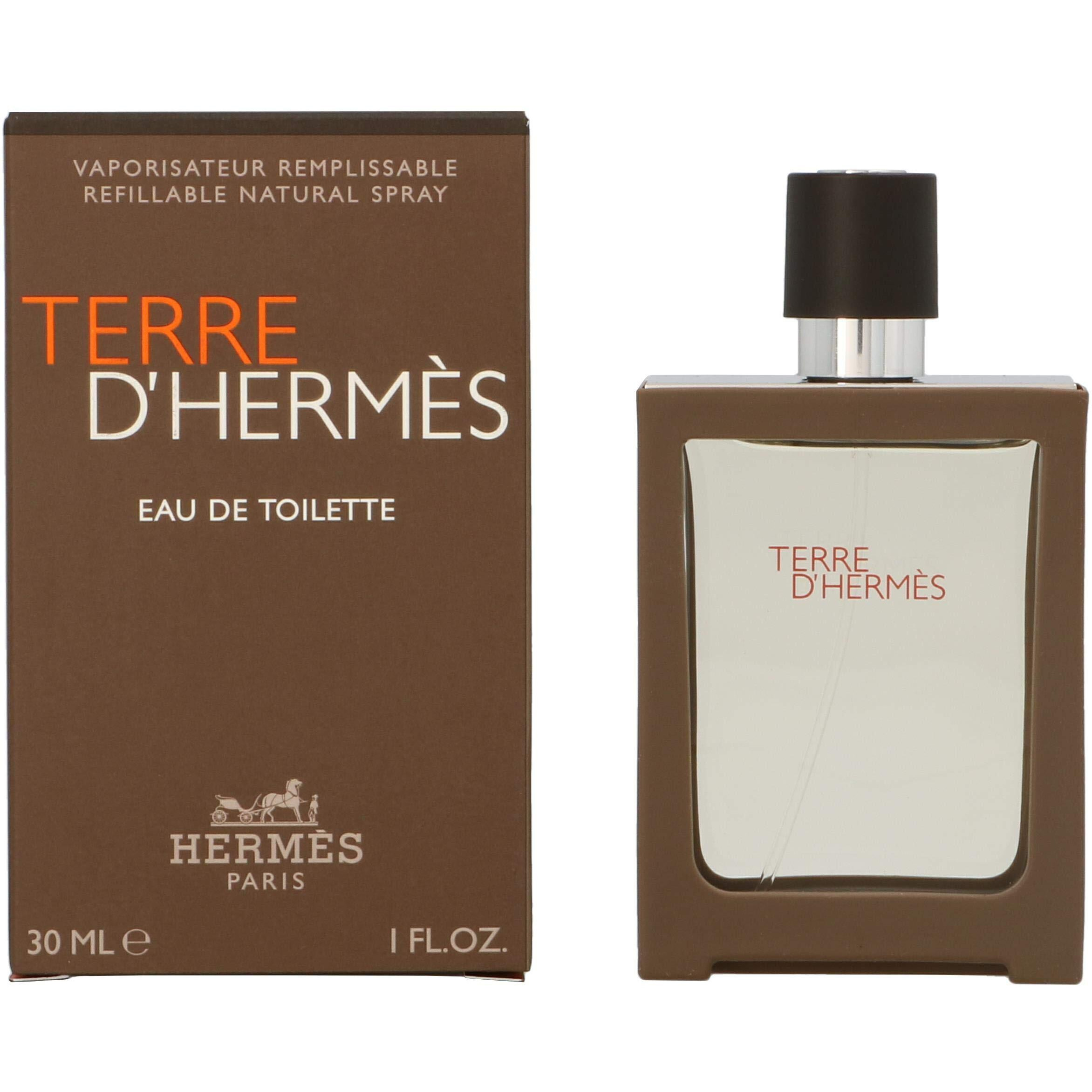 Terre D'Hermes by Hermes Eau De Toilette Spray Spray Refillable 1 oz(D0102HA5H8U.)