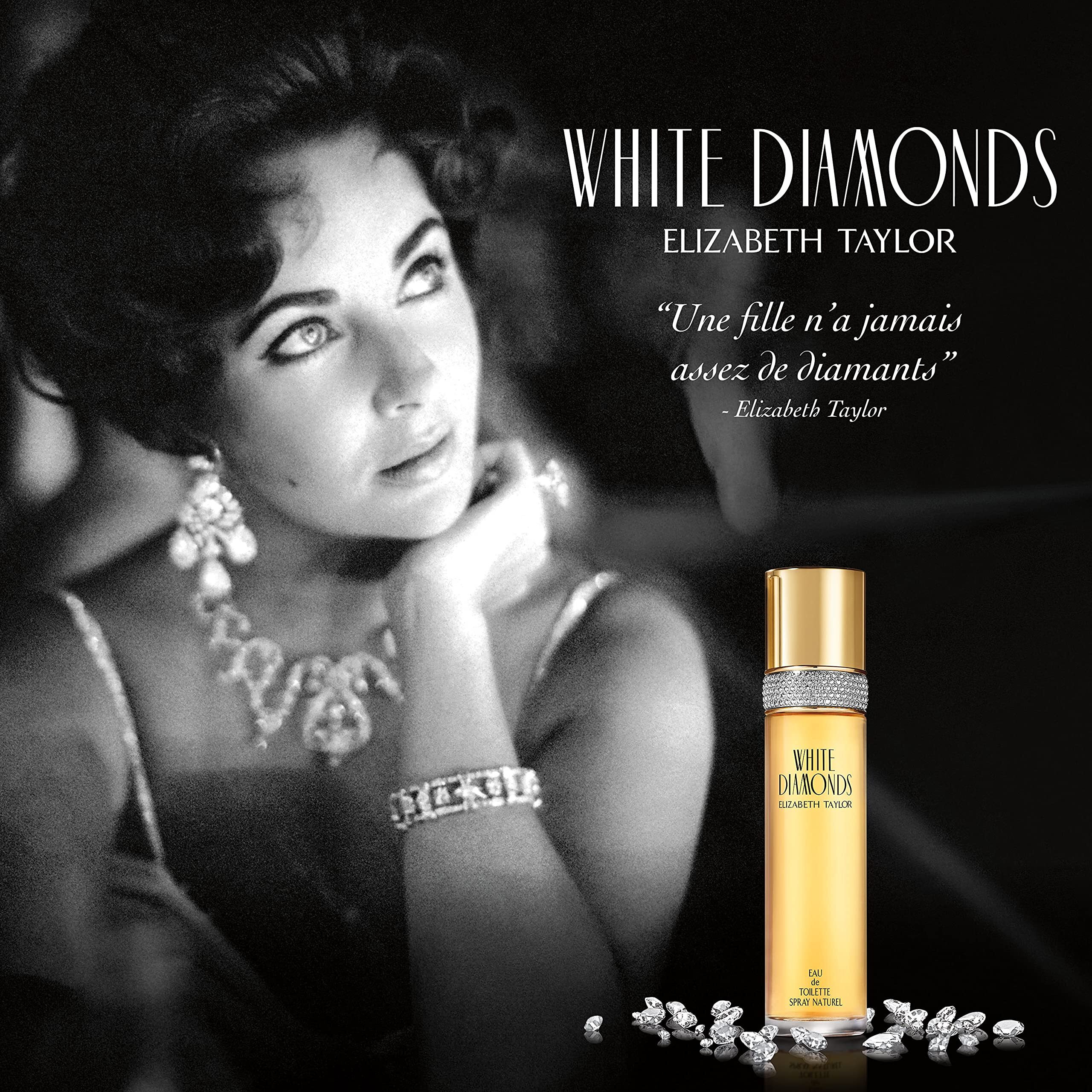 White Diamonds Lustre by Elizabeth Taylor for Women - 8 oz Fragrance Mist