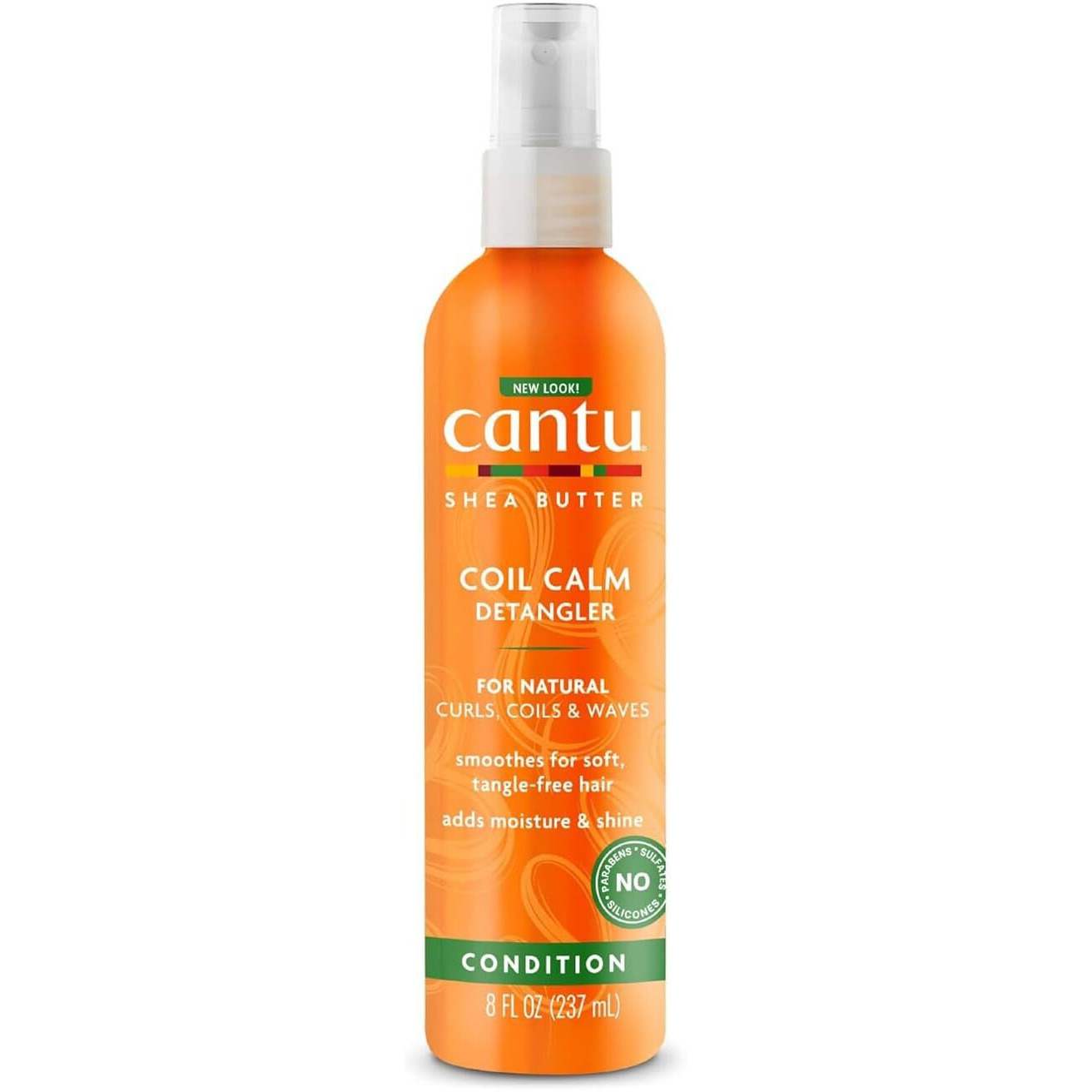 Cantu Coil Calm Detangler, 8 Fluid Ounce (Pack of 2)