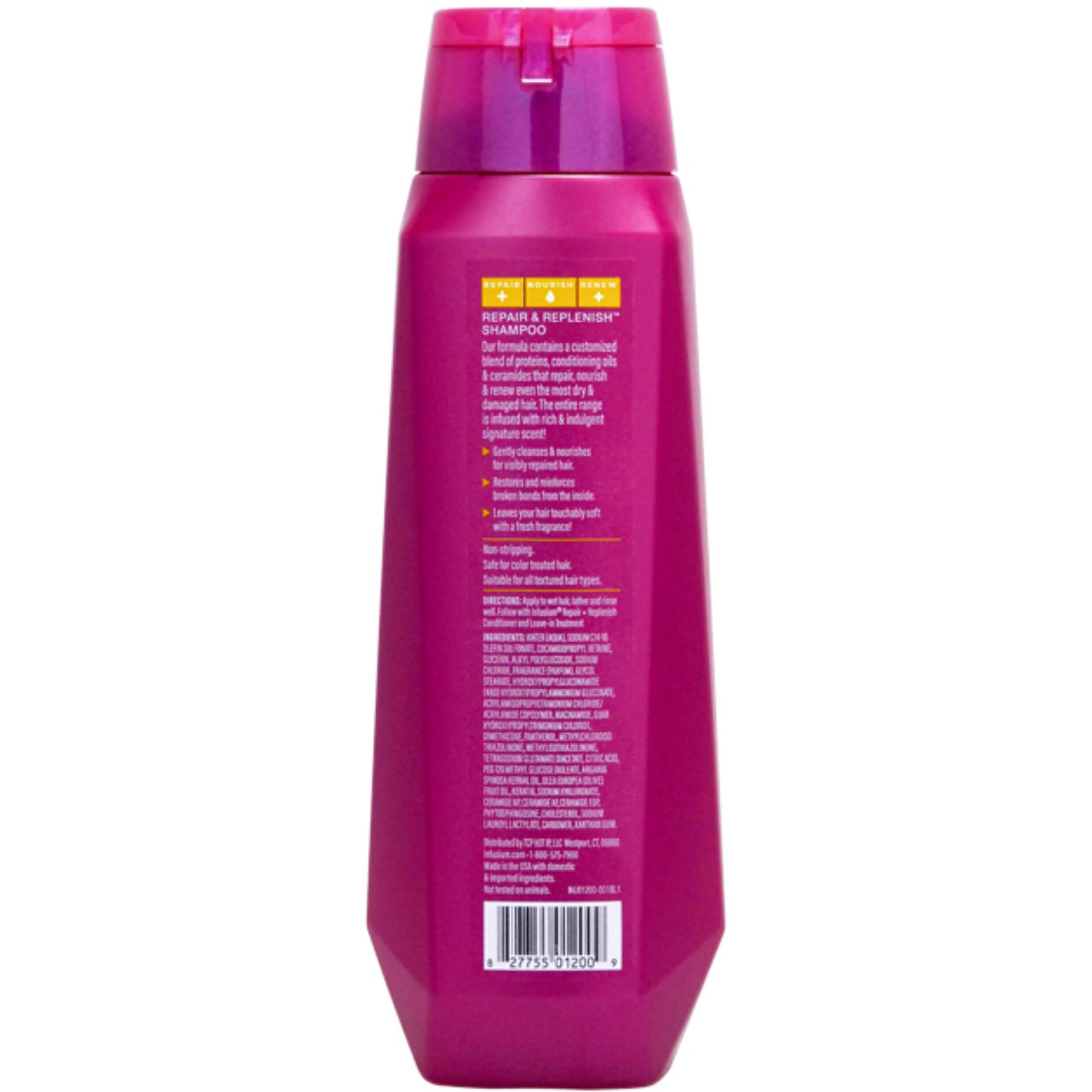 Moisturize and Replenish Shampoo by Infusium for Unisex - 13.5 oz Shampoo