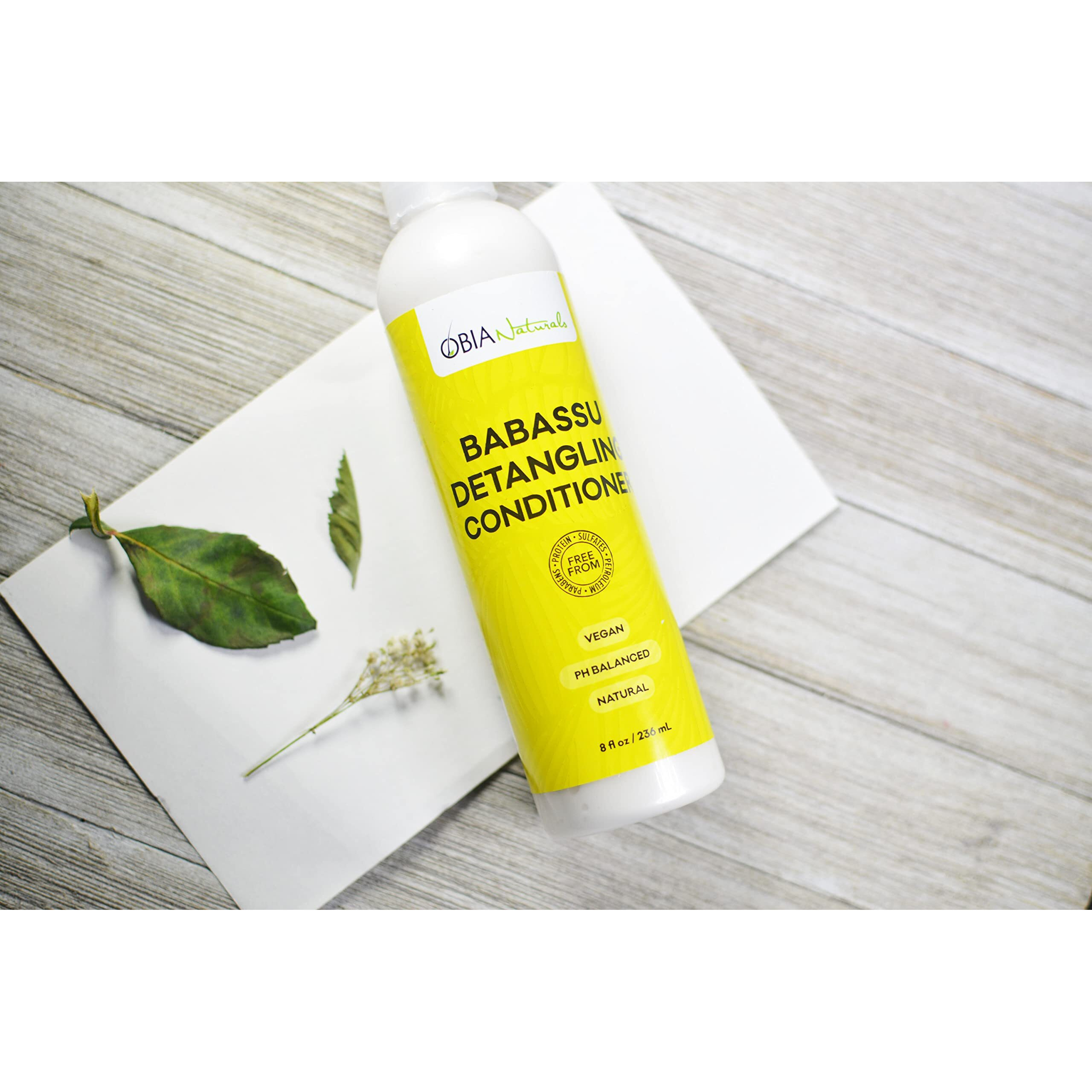 OBIA Naturals Babassu Detangling Conditioner, 8 Oz