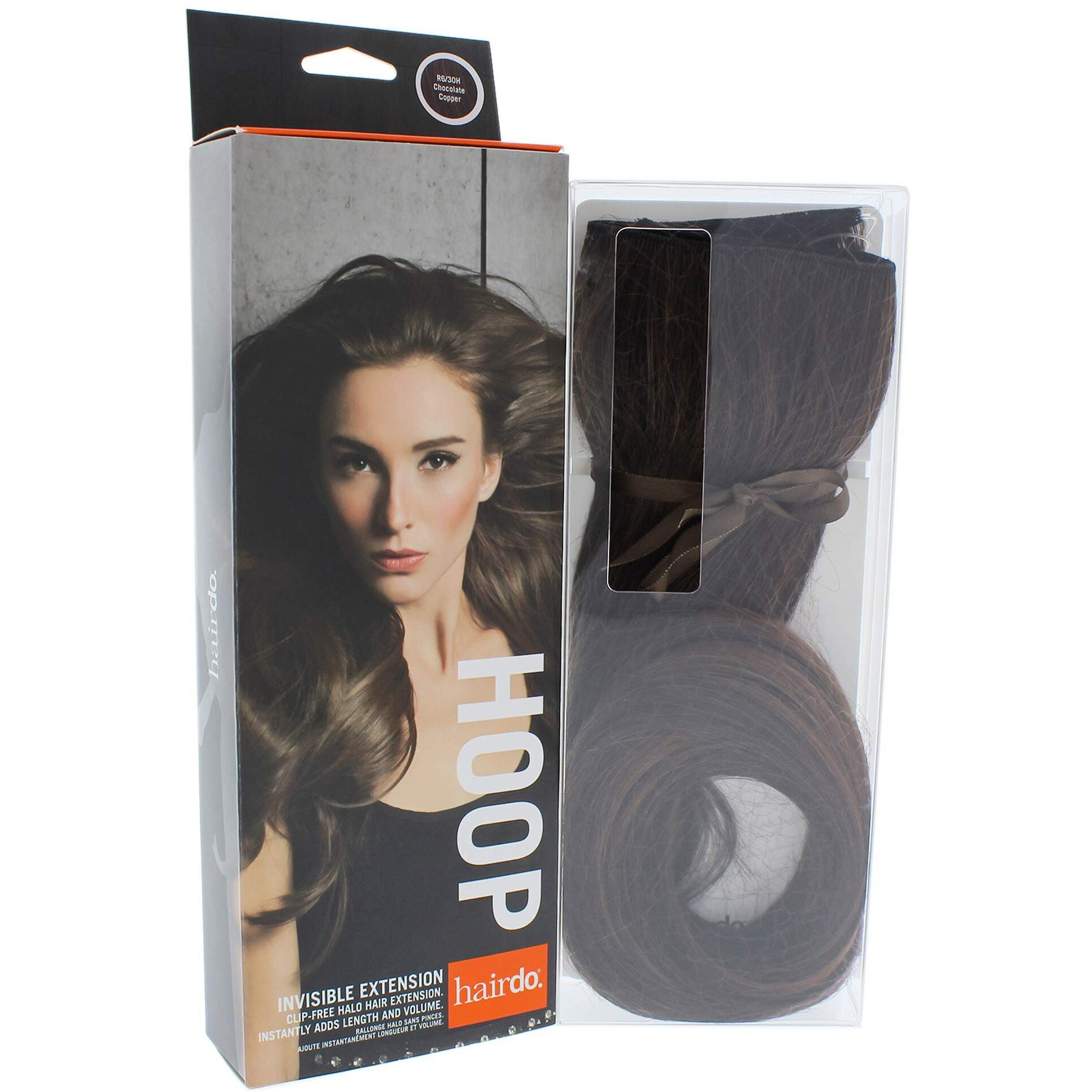 Invisible Extension - R6 30H Chocolate Copper by Hairdo for Women - 1 Pc Hair Extension