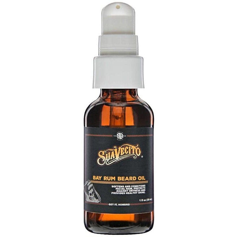 Suavecito Bay Rum Beard Oil 1 oz.