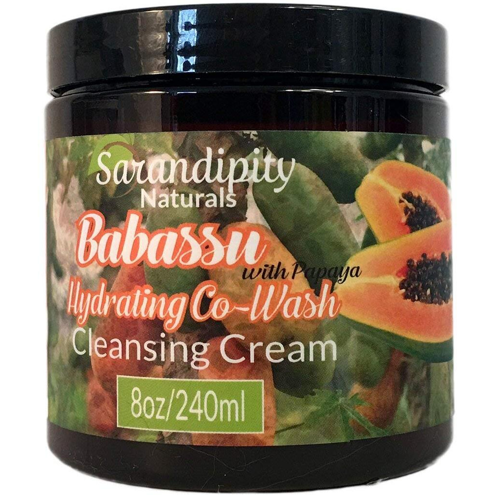 Sarandipity Naturals Babassu Hydrating Co-wash Cleansing Cream 8 Oz