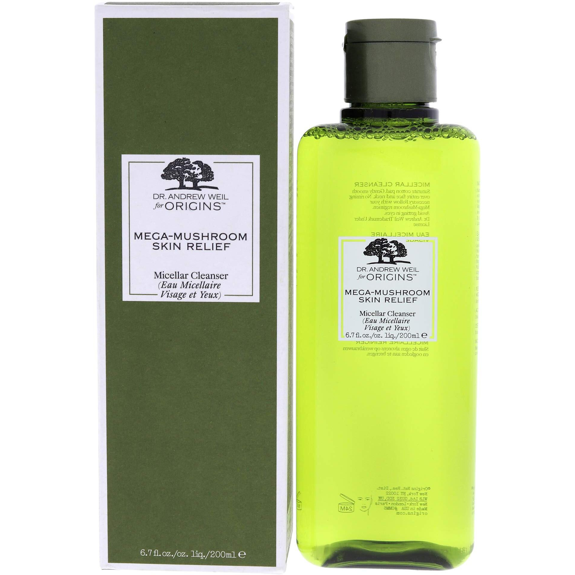 Mega-Mushroom Skin Relief Micellar Cleanser by Origins for Unisex - 6.7 oz Cleanser