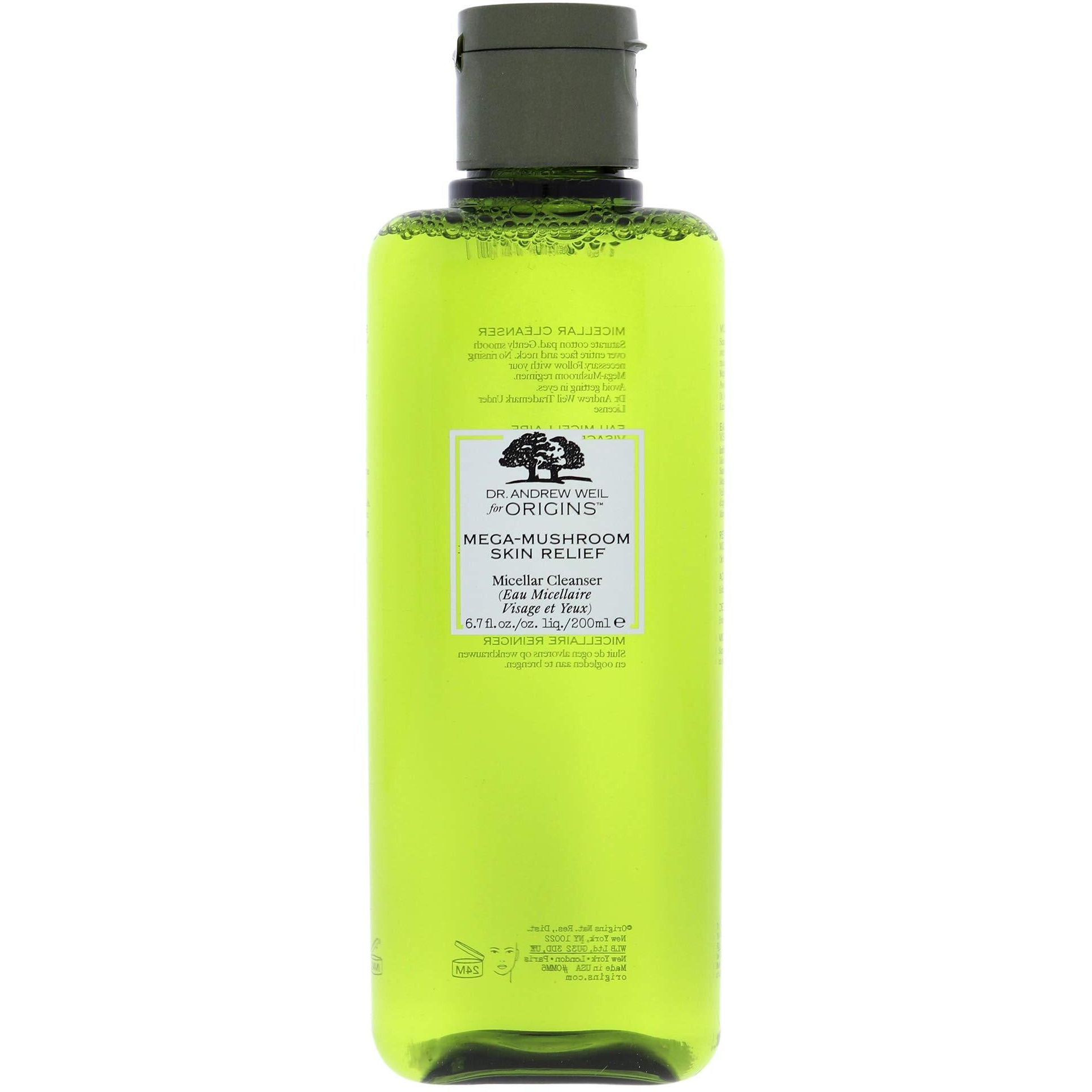 Mega-Mushroom Skin Relief Micellar Cleanser by Origins for Unisex - 6.7 oz Cleanser