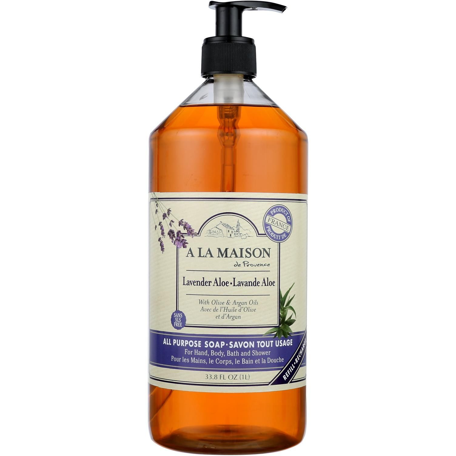 A La Maison - Liquid Hand Soap - Lavender Aloe - 338 Fl Oz(D0102H5NBDX)